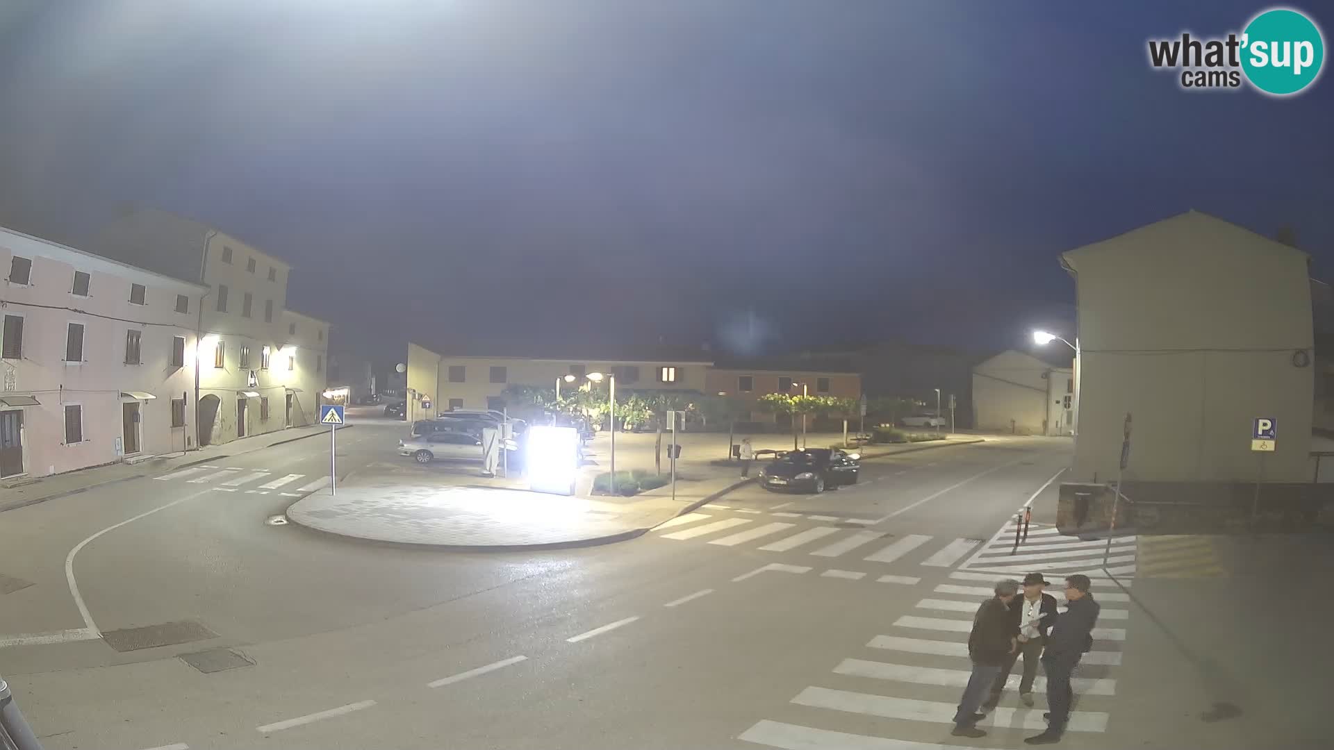 Bale, webcam de la place La Musa – Istrie – Croatie