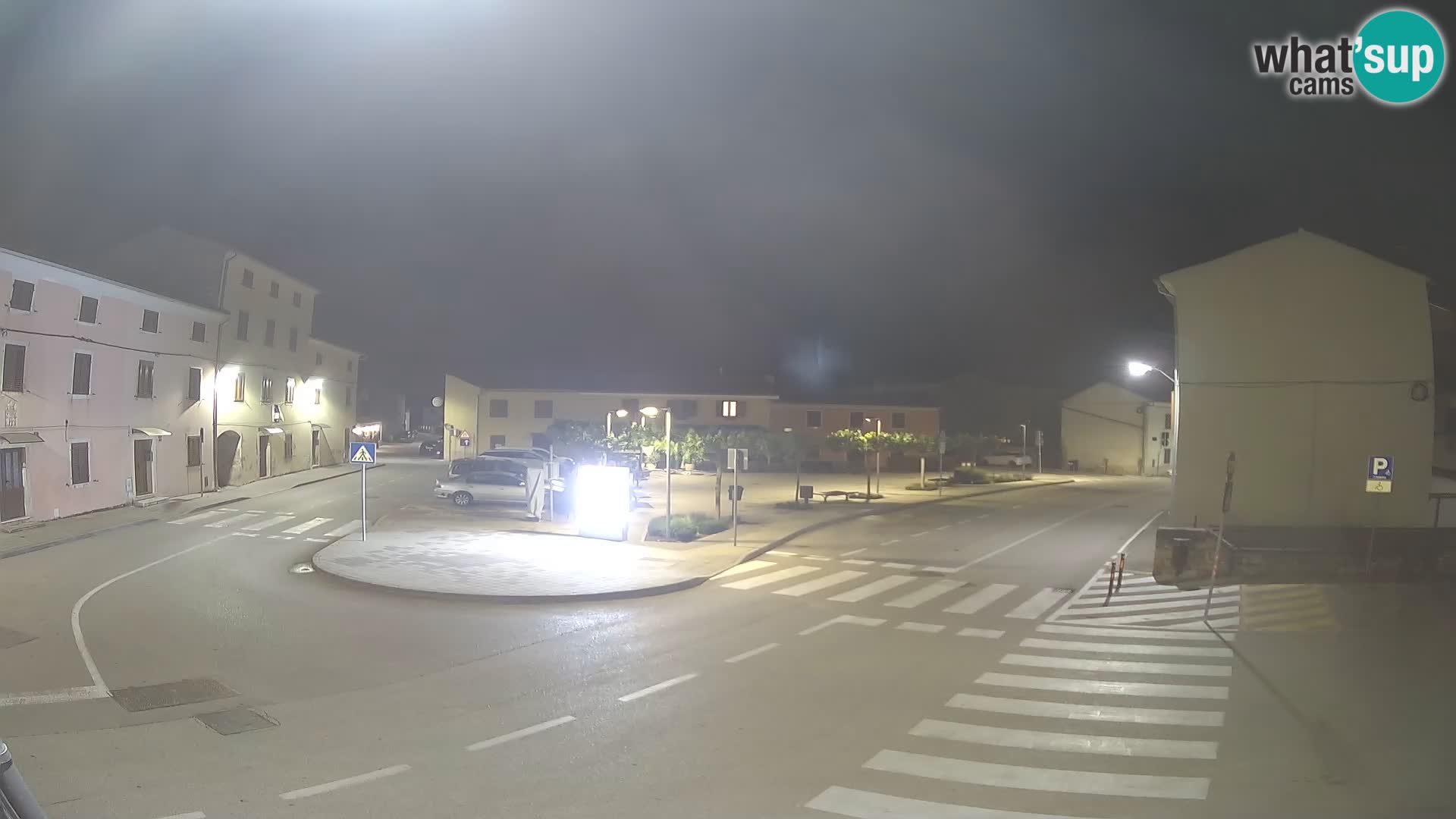 Bale, webcam de la plaza La Musa – Istria – Croacia