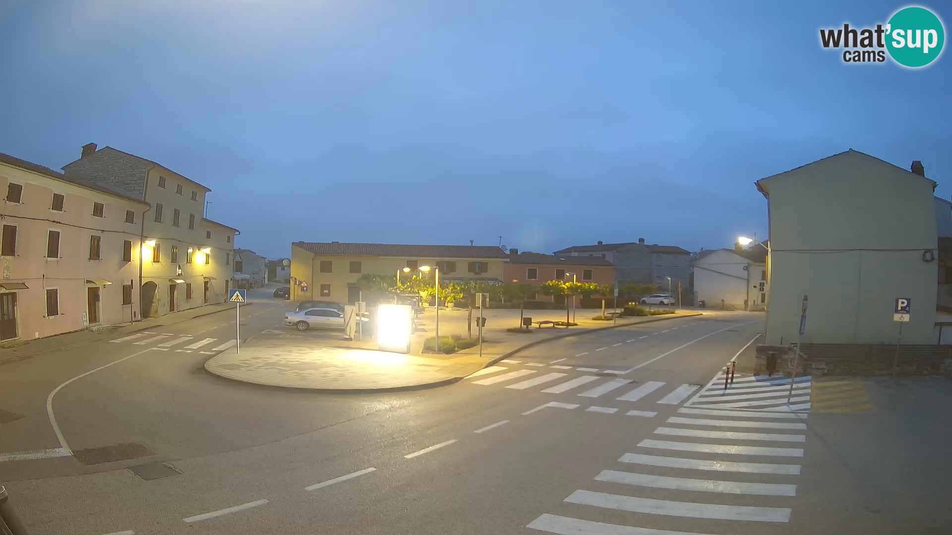 Bale Trg La Musa webcam – Istria – Croatia