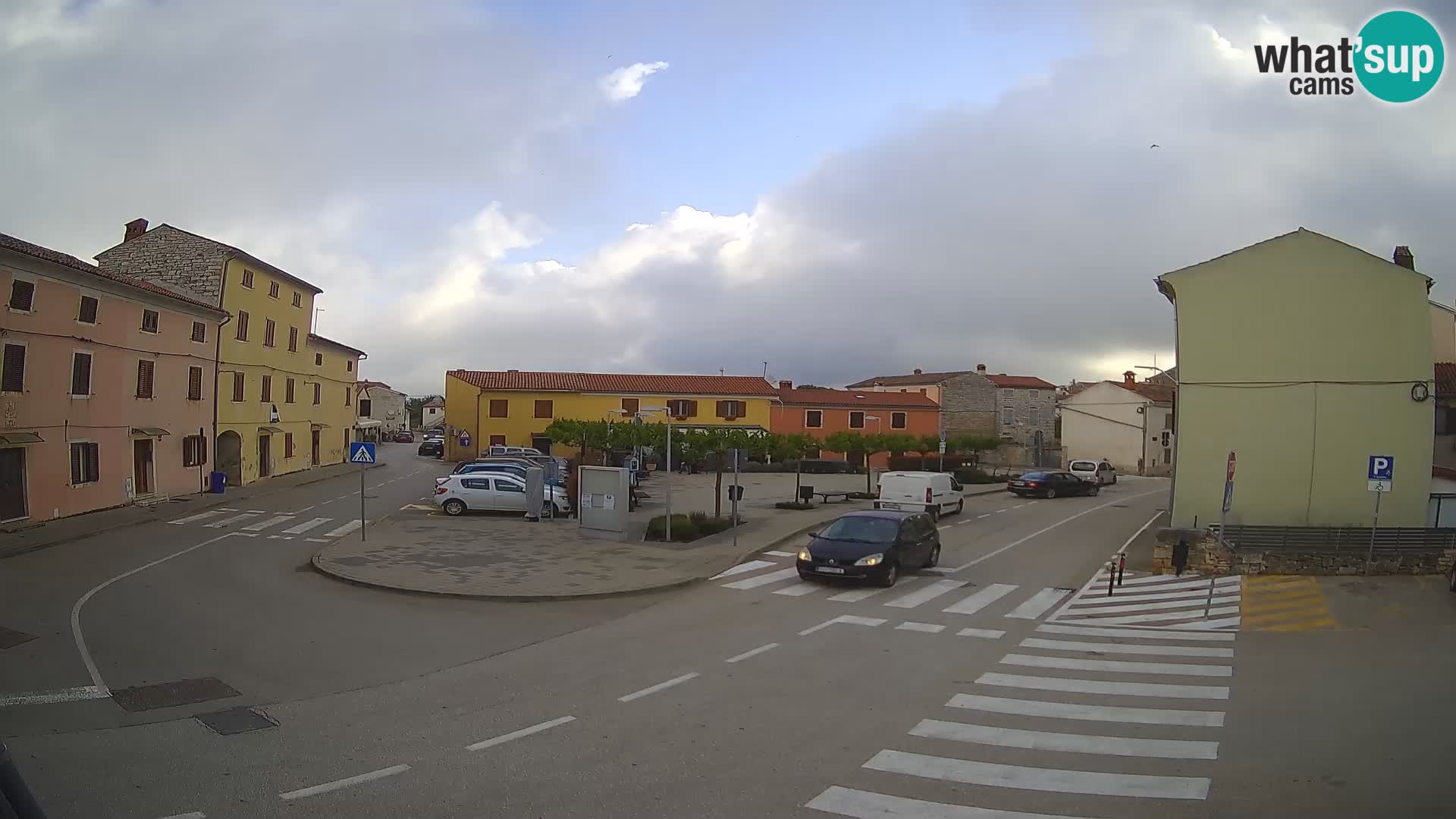 Bale, webcam de la place La Musa – Istrie – Croatie