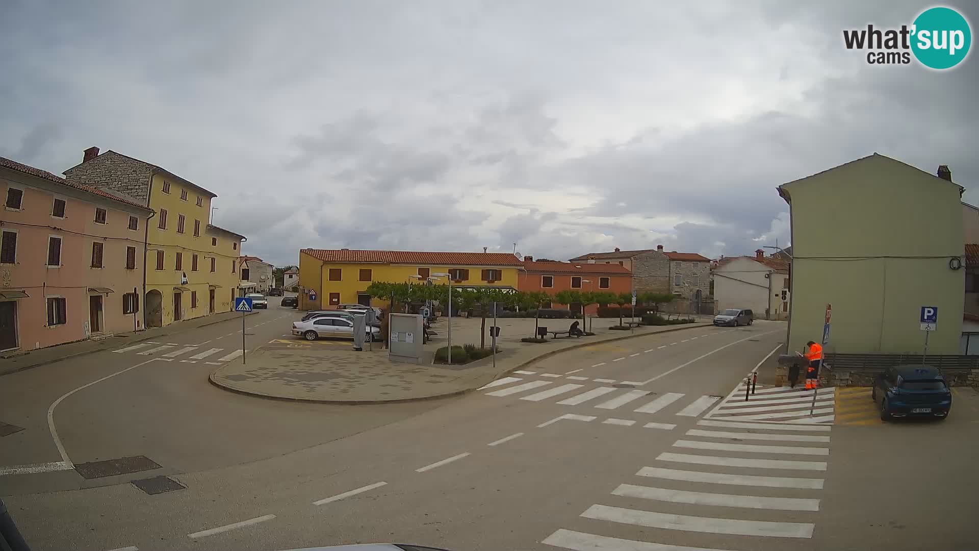 Bale Trg La Musa webcam – Istria – Croatia