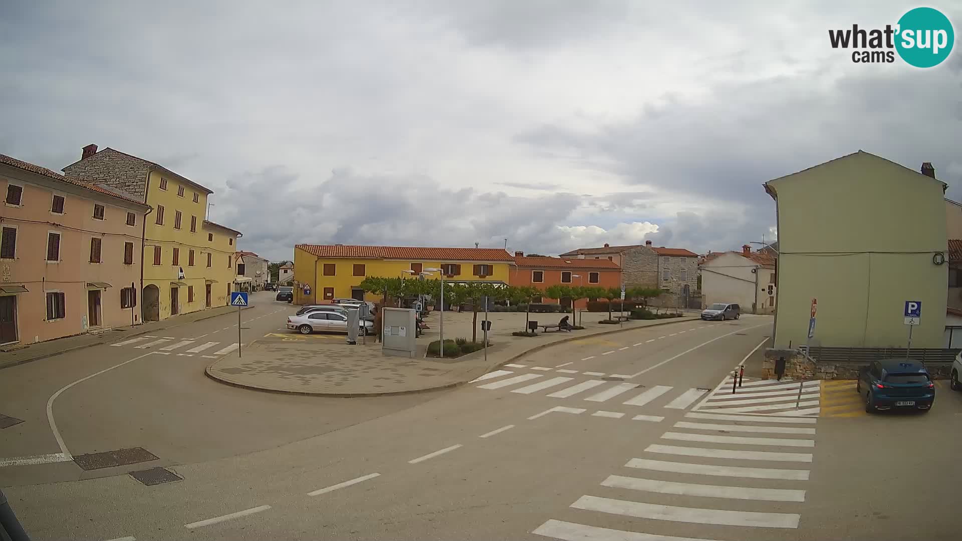 Bale, webcam de la plaza La Musa – Istria – Croacia