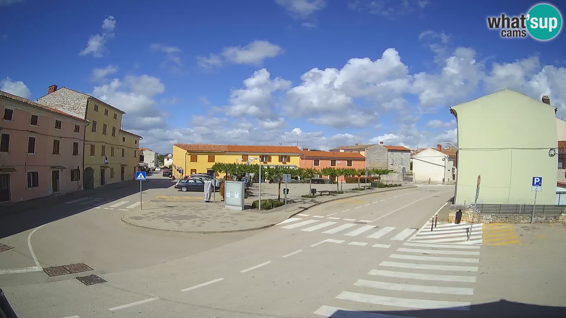 Bale, webcam de la plaza La Musa – Istria – Croacia