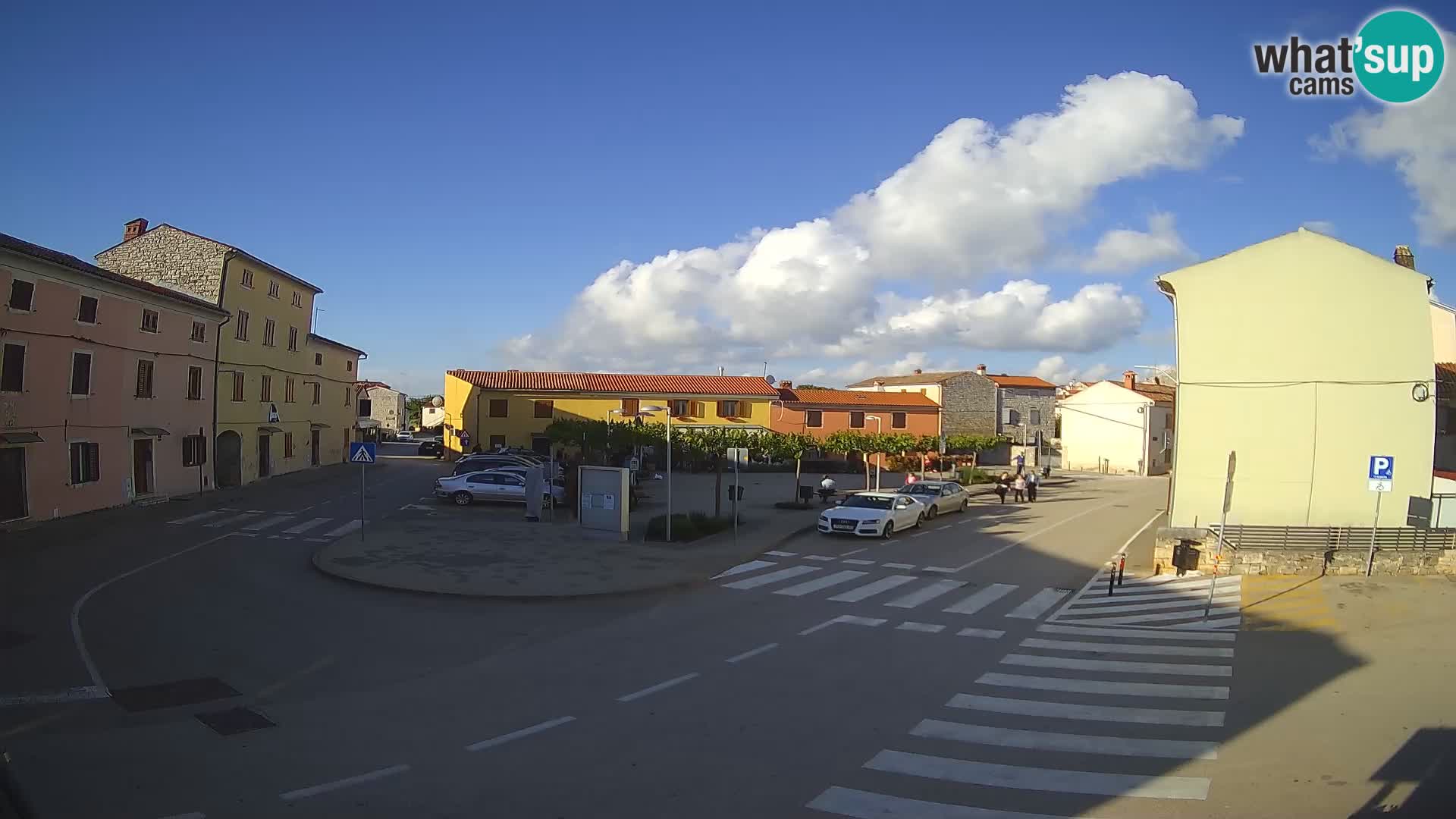 Bale Trg La Musa webcam – Istria – Croatia