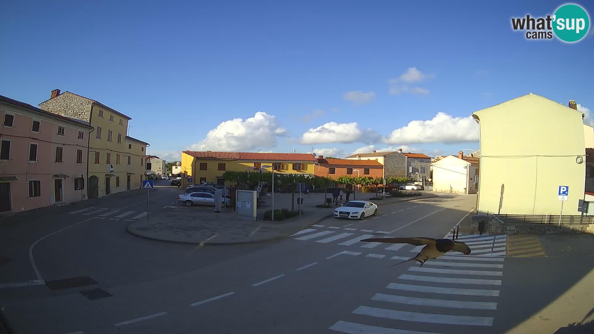 Bale, webcam de la plaza La Musa – Istria – Croacia