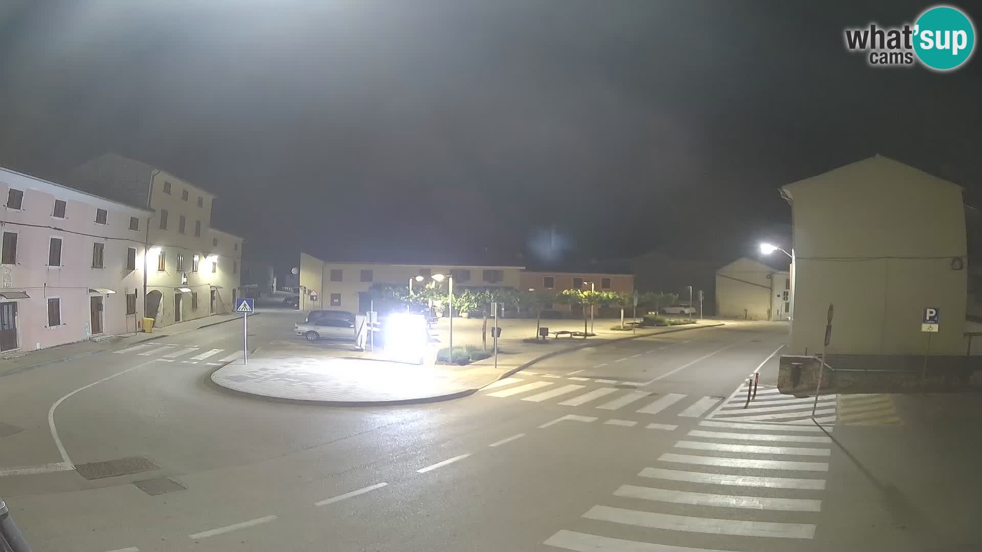 Bale, webcam de la plaza La Musa – Istria – Croacia