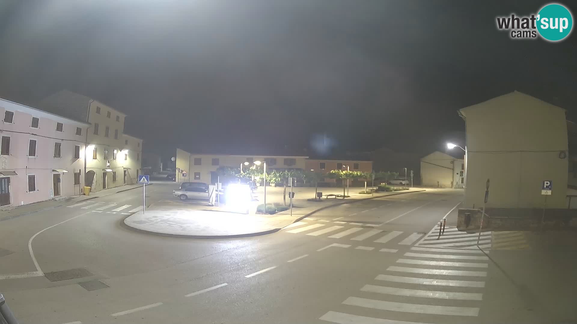 Bale, webcam de la plaza La Musa – Istria – Croacia