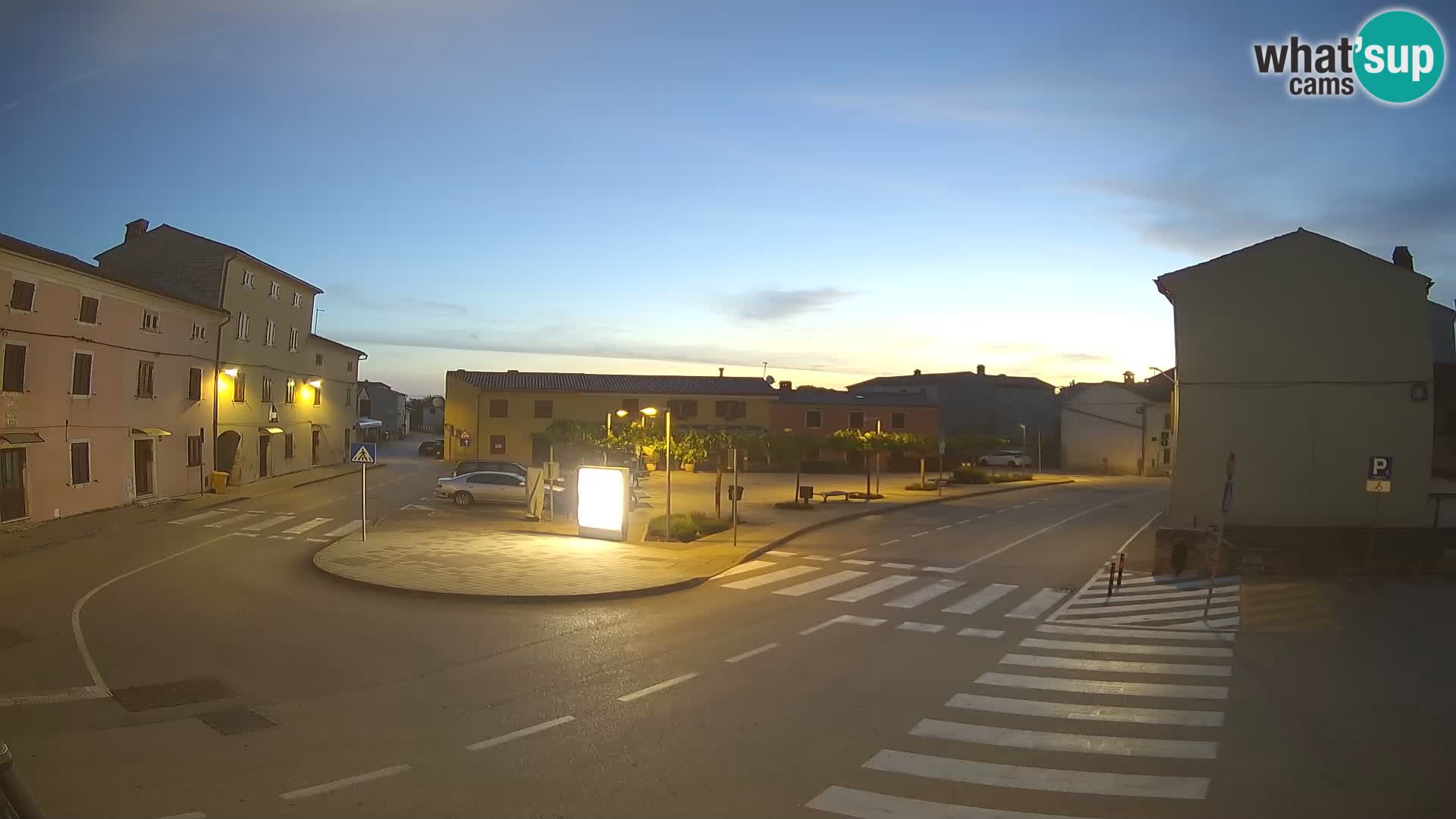 Bale Trg La Musa webcam – Istria – Croatia
