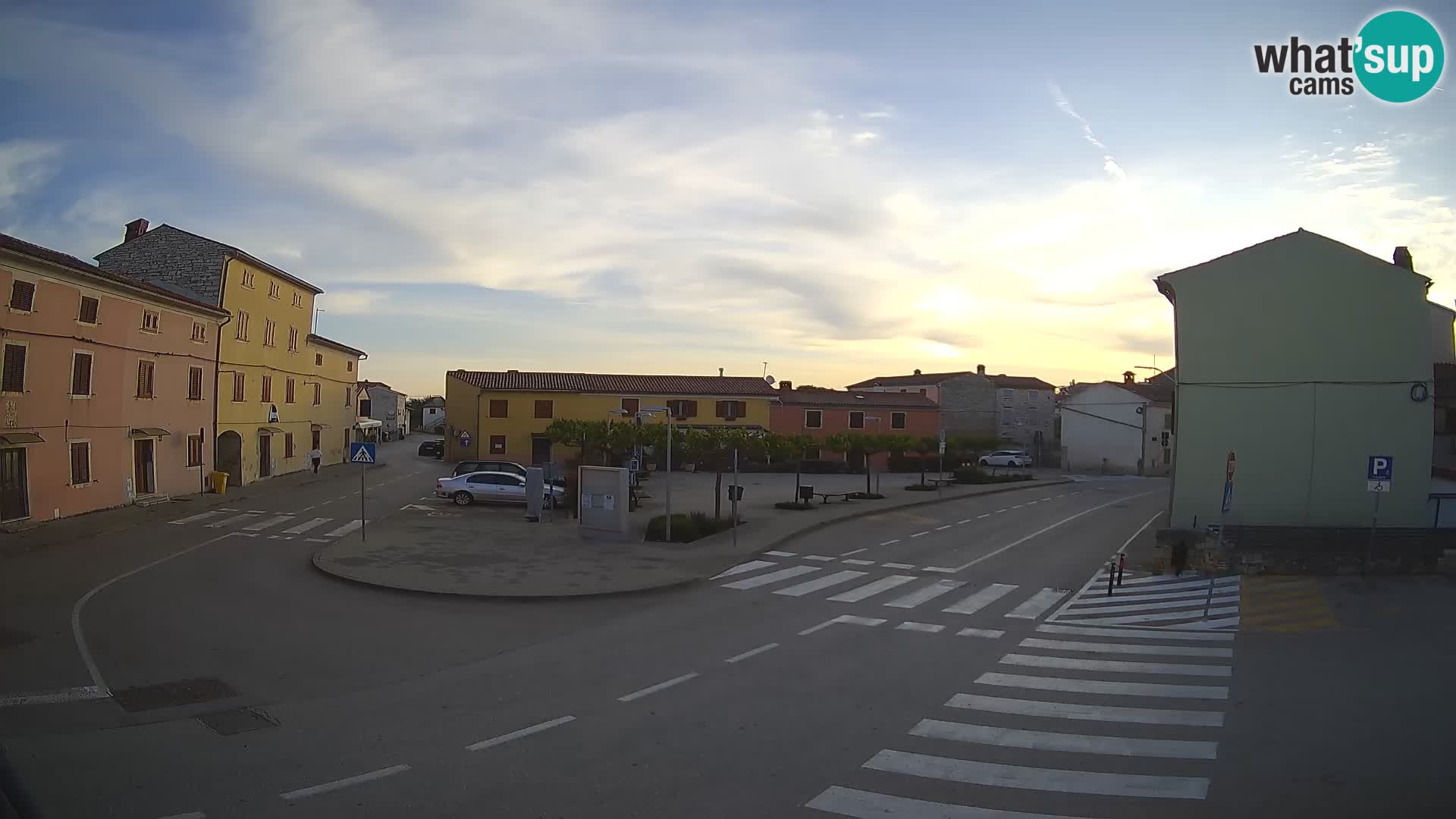 Bale, webcam de la plaza La Musa – Istria – Croacia
