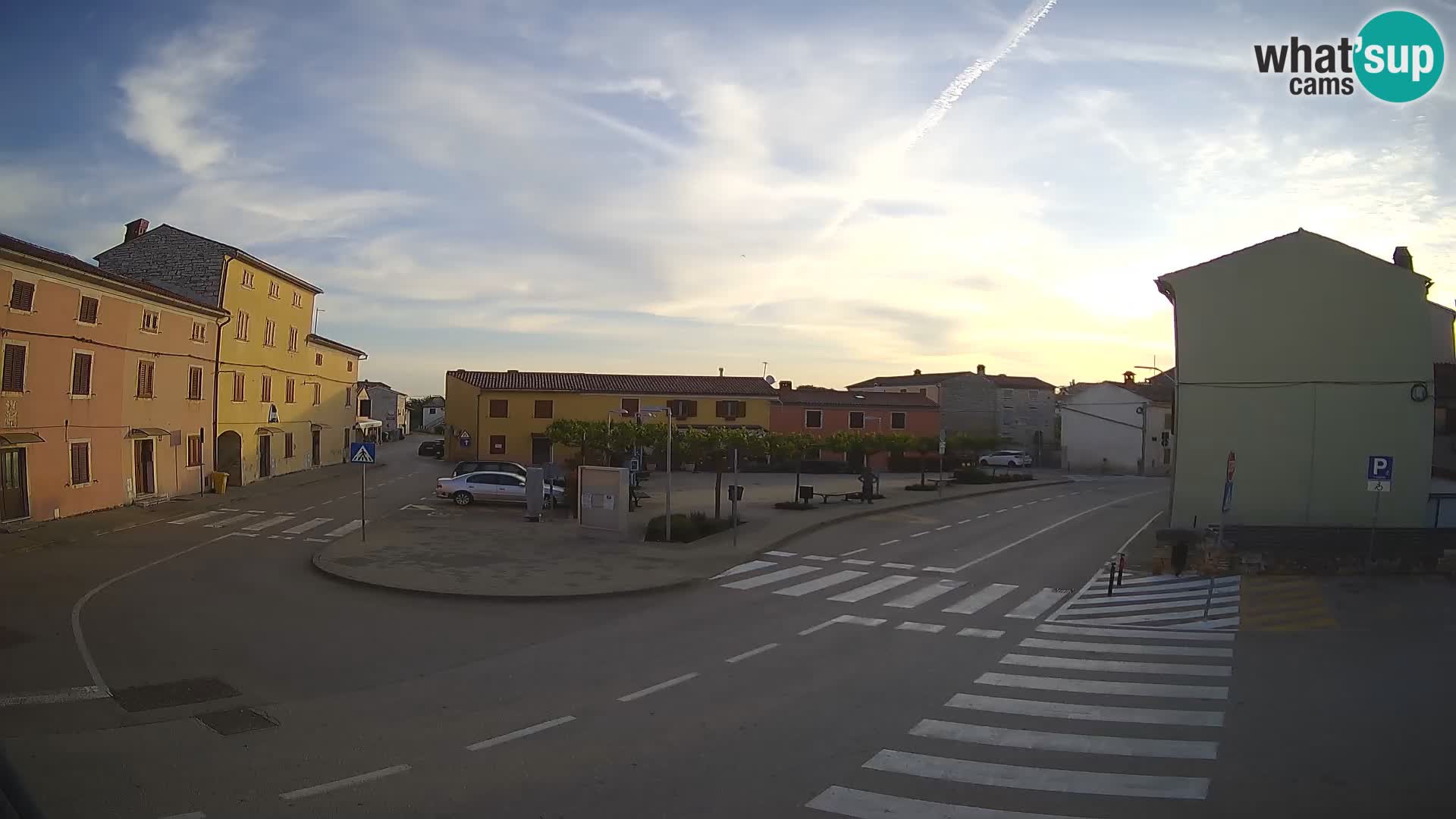 Bale, webcam de la plaza La Musa – Istria – Croacia