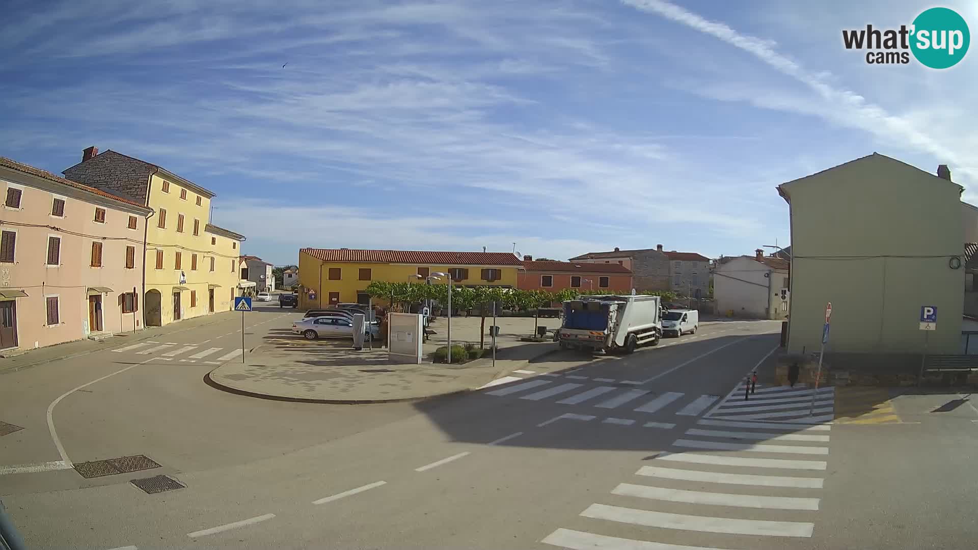 Bale Trg La Musa webcam – Istria – Croatia