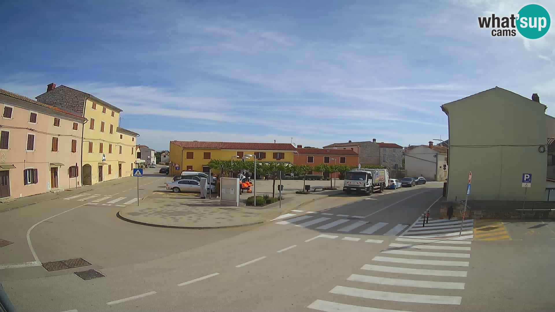 Bale Trg La Musa web kamera – Istra