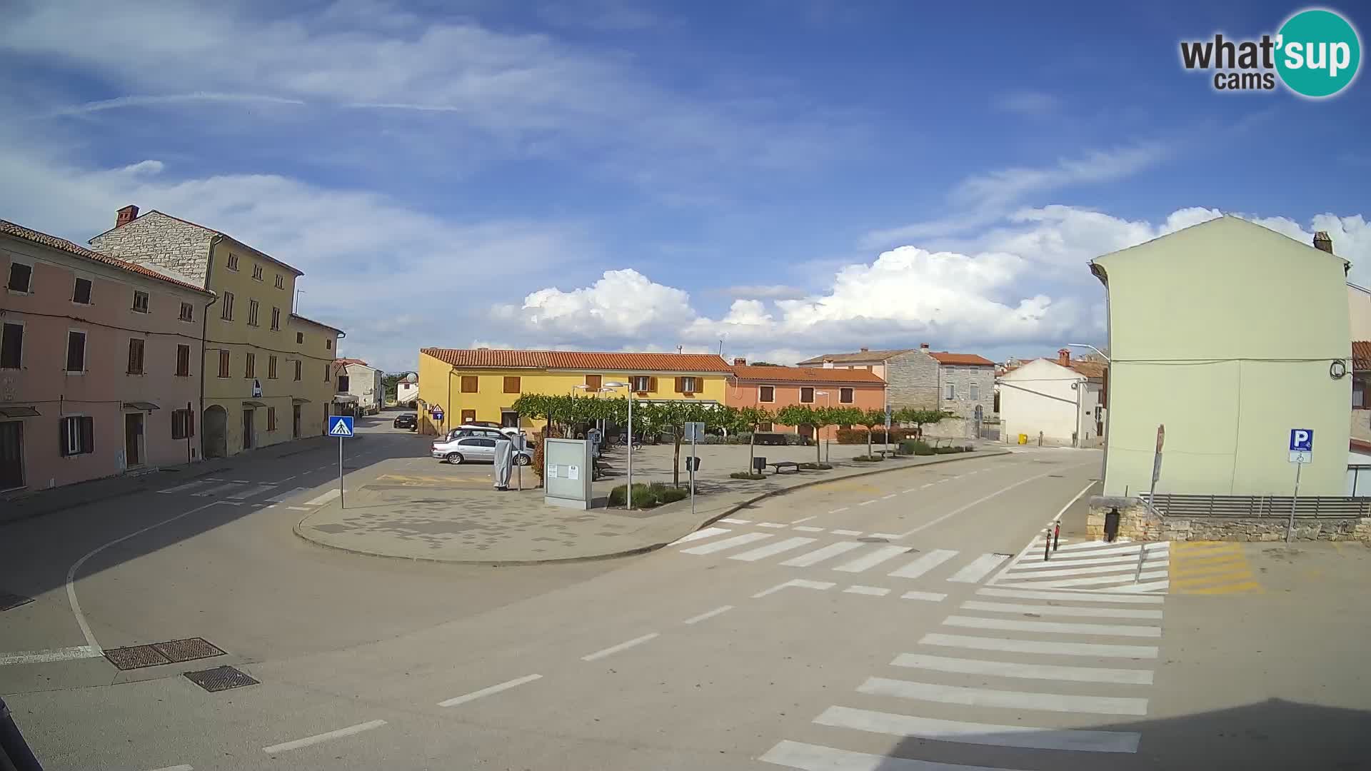 Bale Trg La Musa webcam – Istria – Croatia