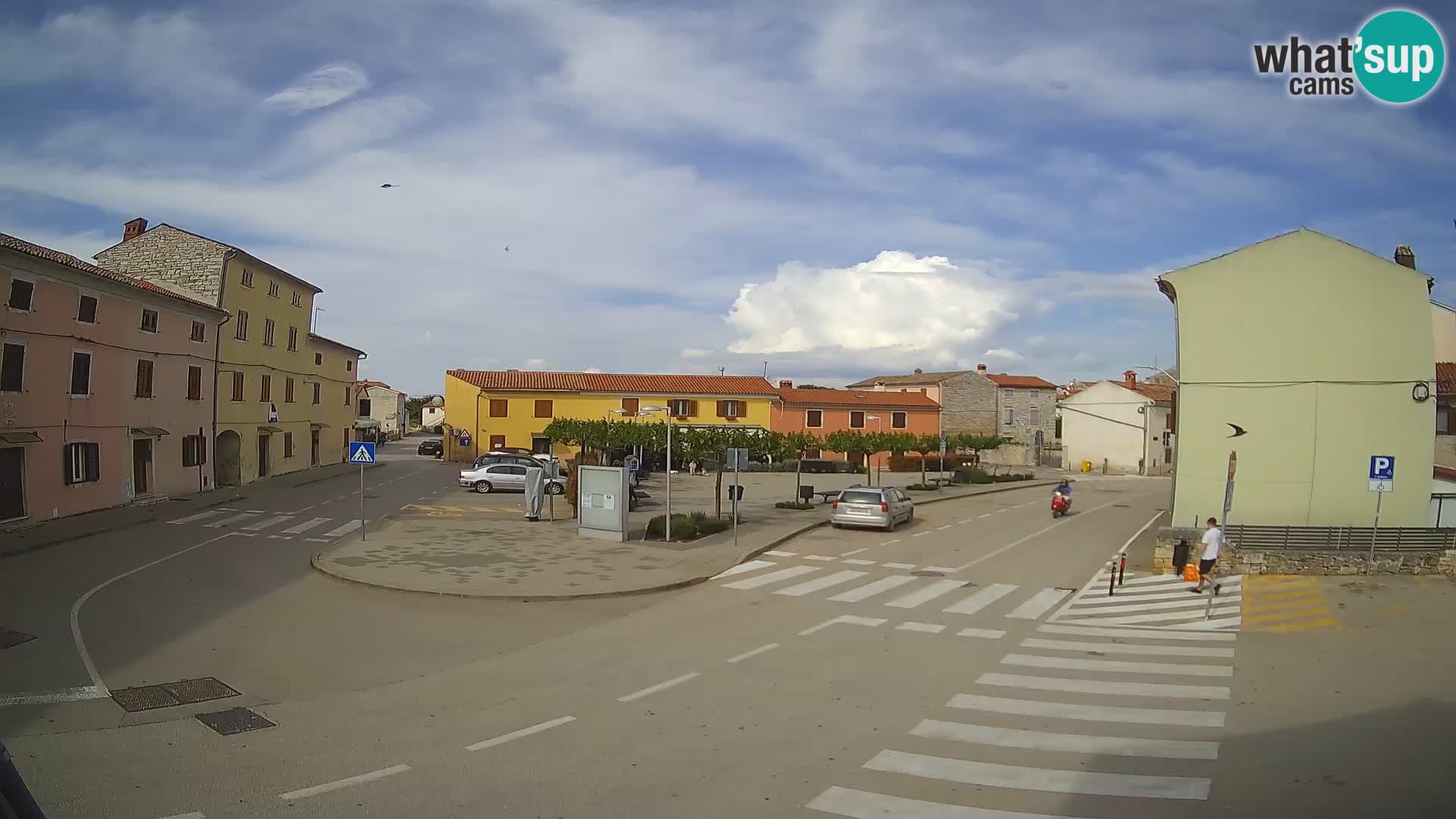 Bale Trg La Musa spletna kamera – Istra – Hrvaška