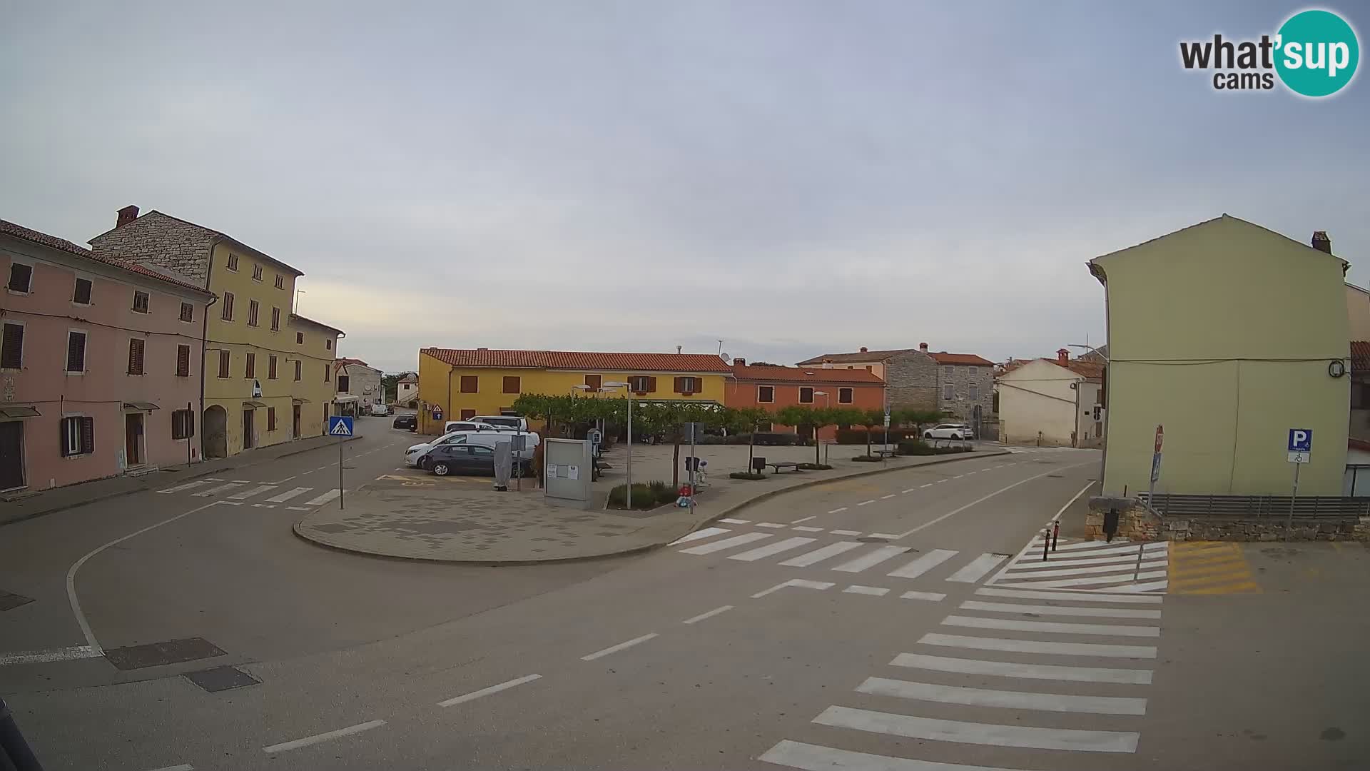 Bale Trg La Musa webcam – Istria – Croatia