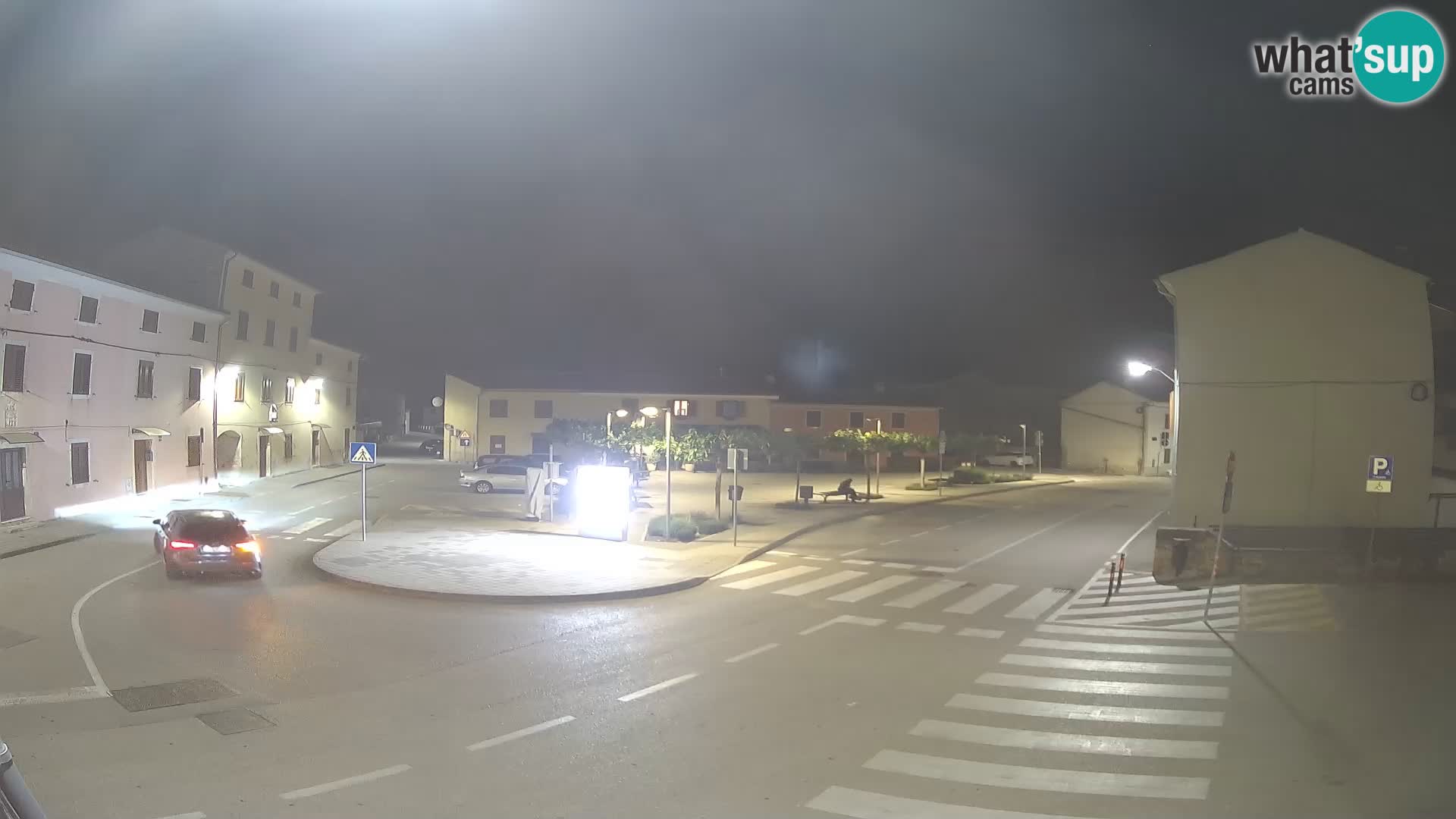 Bale Trg La Musa webcam – Istria – Croatia