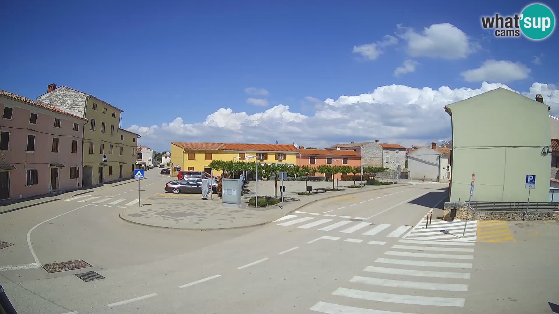 Bale Trg La Musa webcam – Istria – Croatia