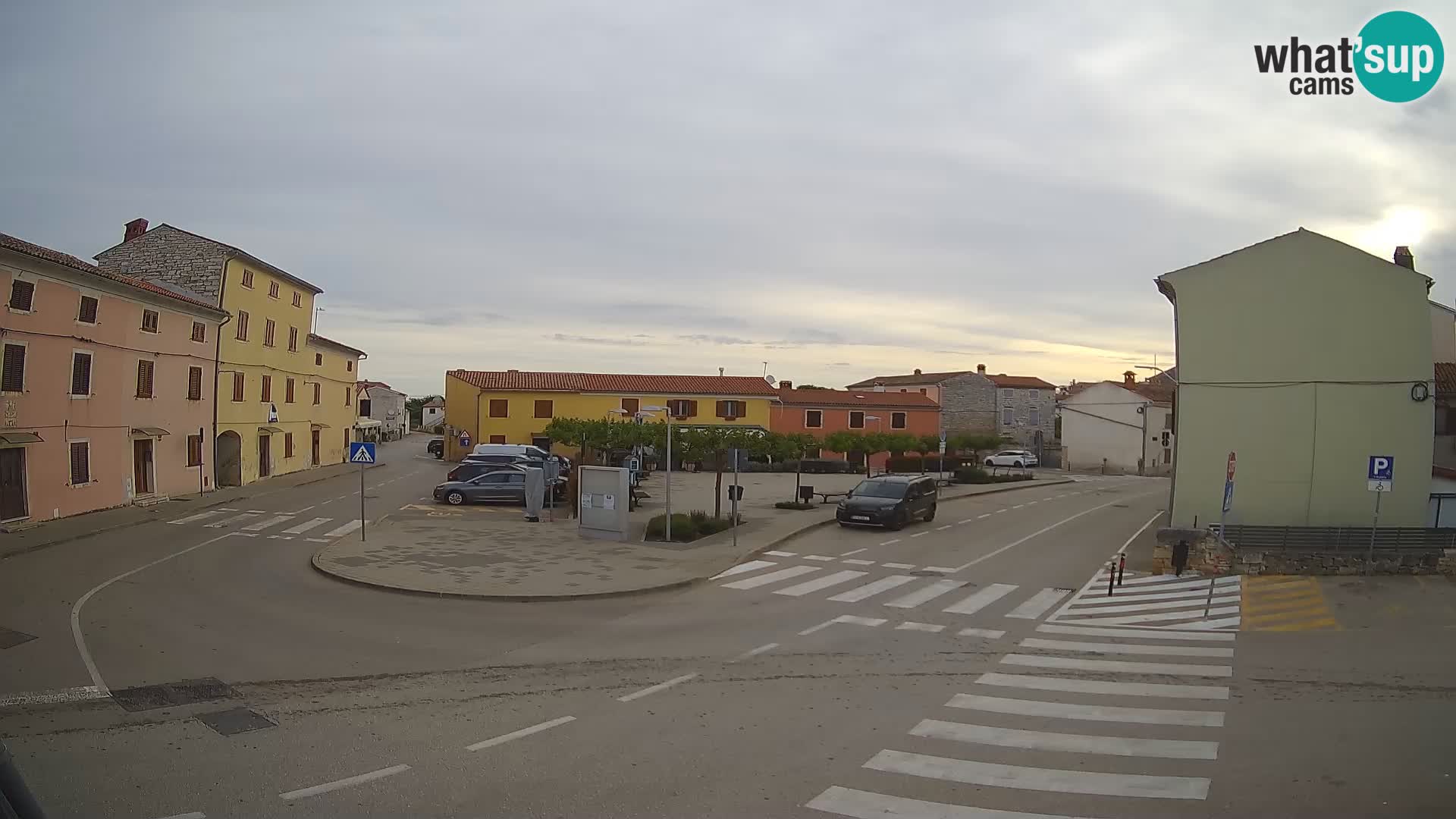 Bale Trg La Musa webcam – Istria – Croatia