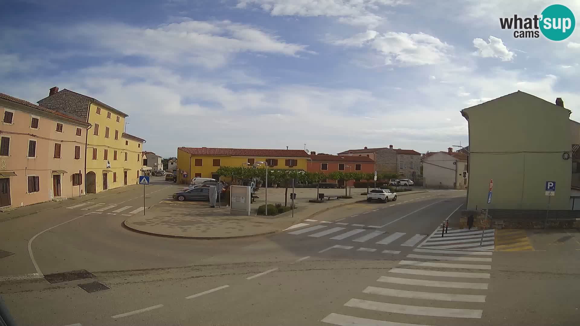 Bale, webcam de la plaza La Musa – Istria – Croacia