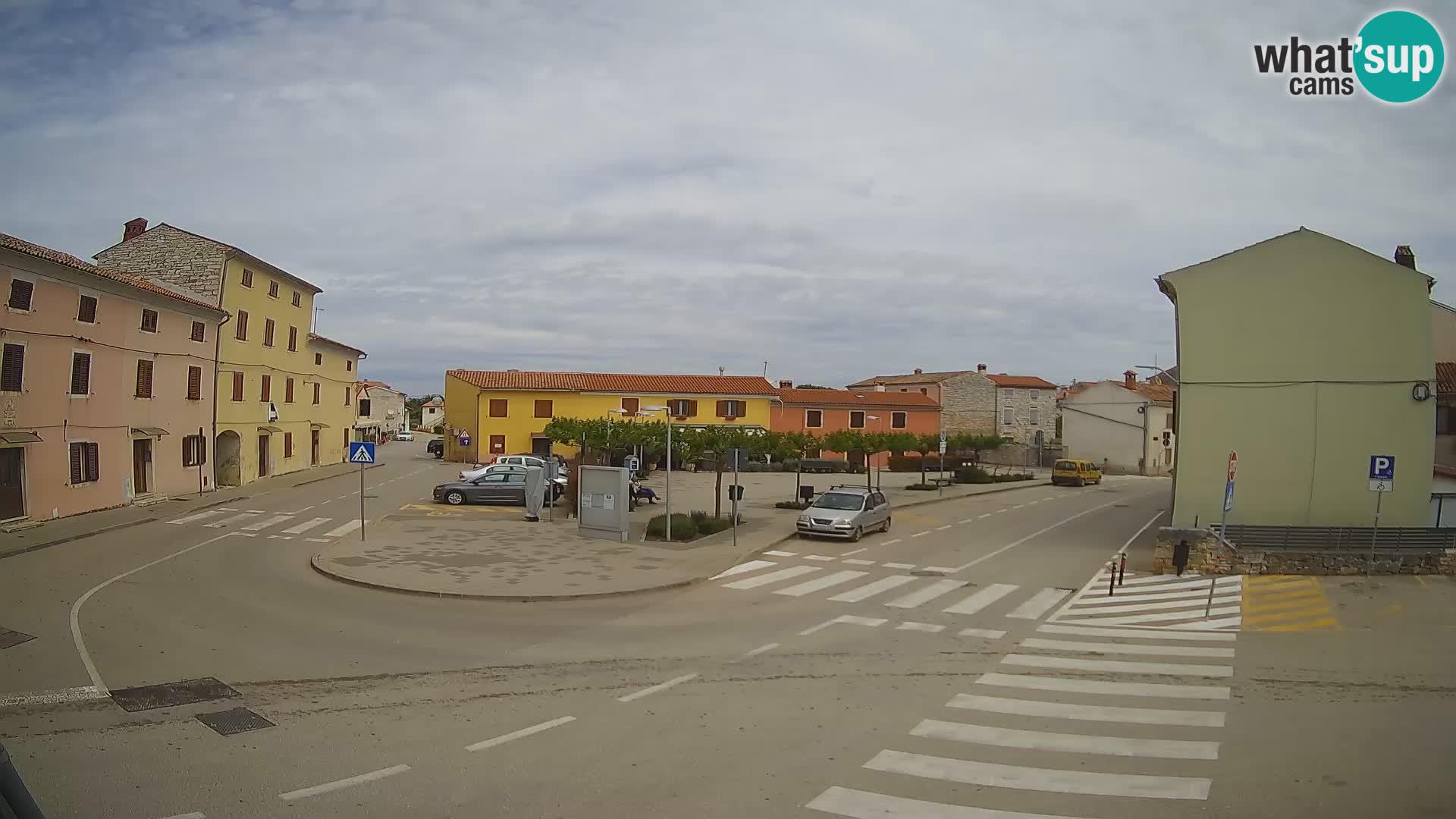 Bale, webcam de la plaza La Musa – Istria – Croacia