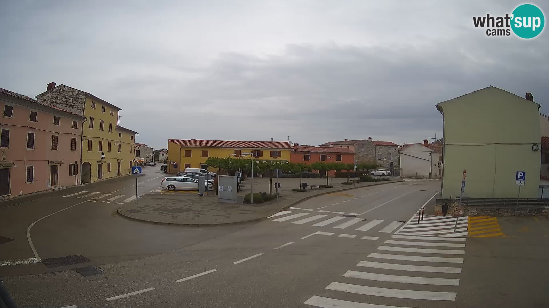 Bale, webcam de la plaza La Musa – Istria – Croacia