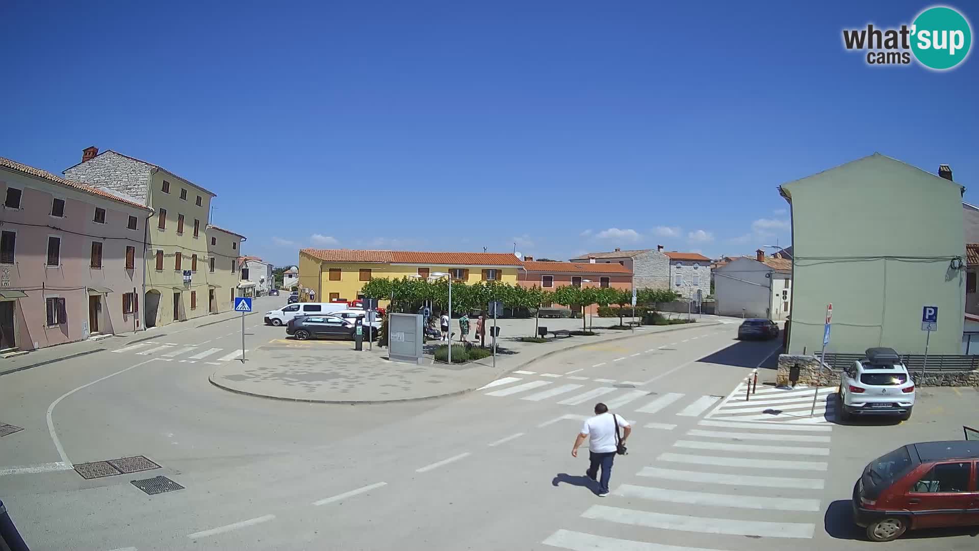 Bale Trg La Musa web kamera – Istra