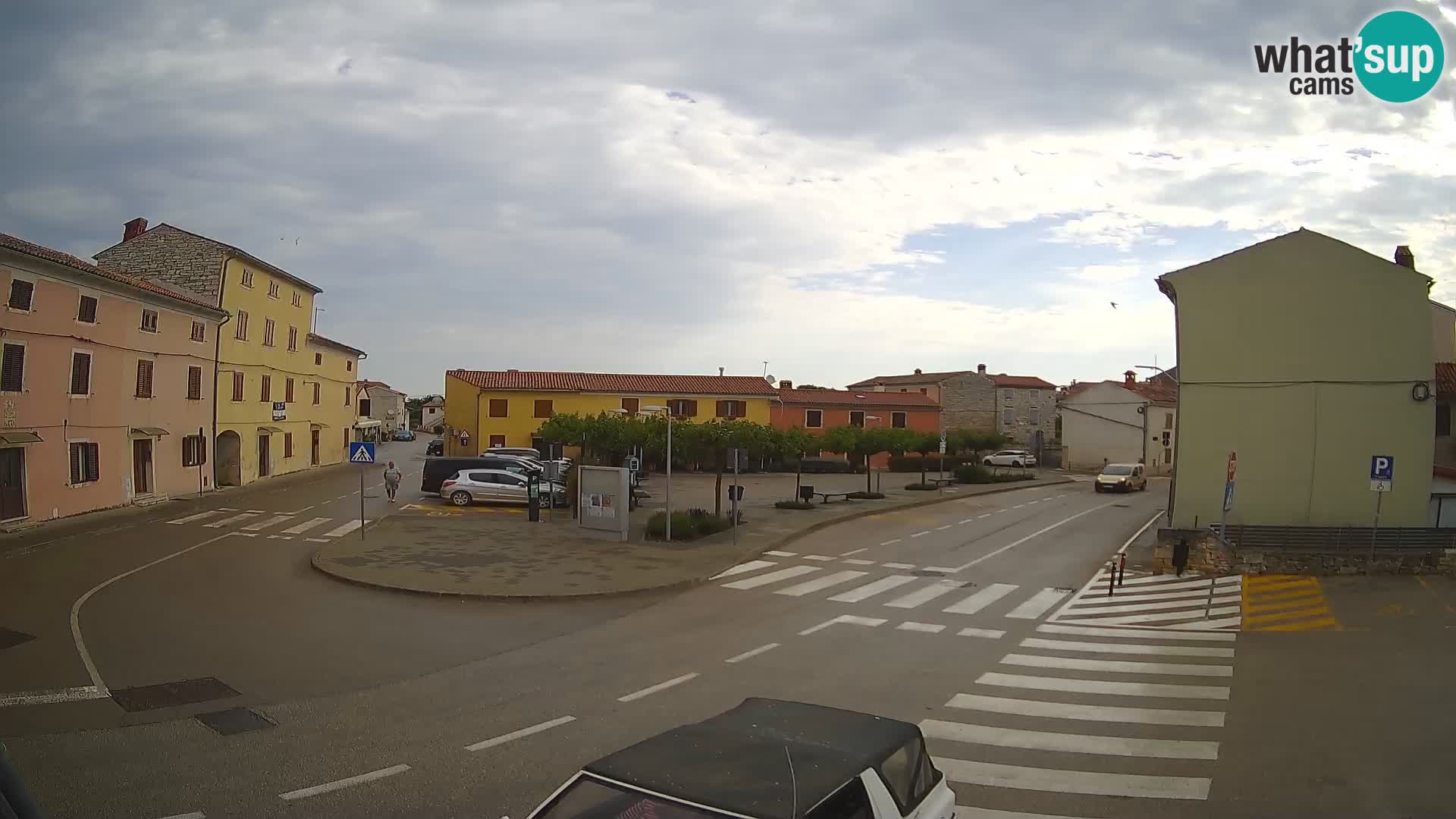 Bale Trg La Musa webcam – Istria – Croatia