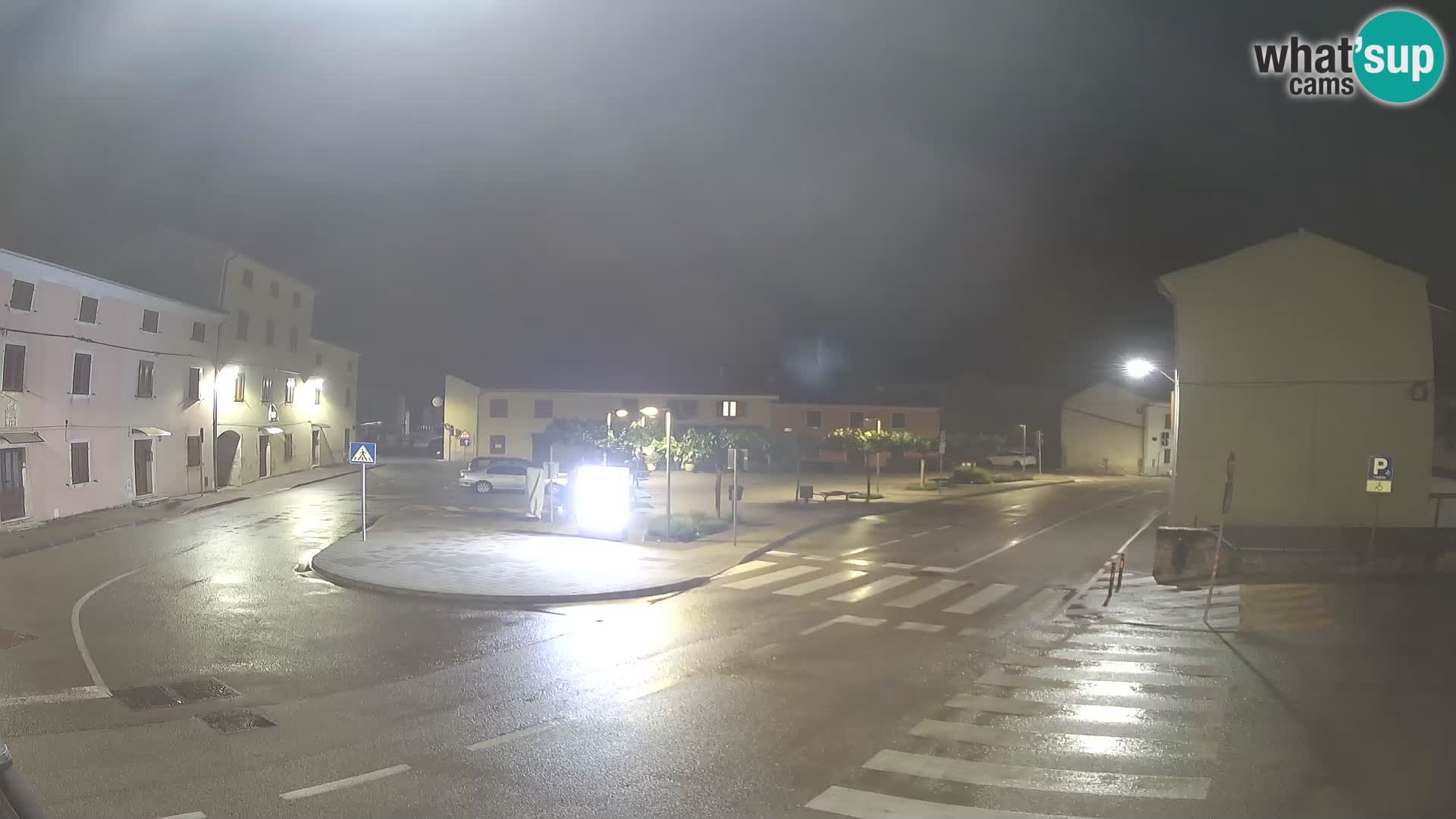 Bale Trg La Musa webcam – Istria – Croatia