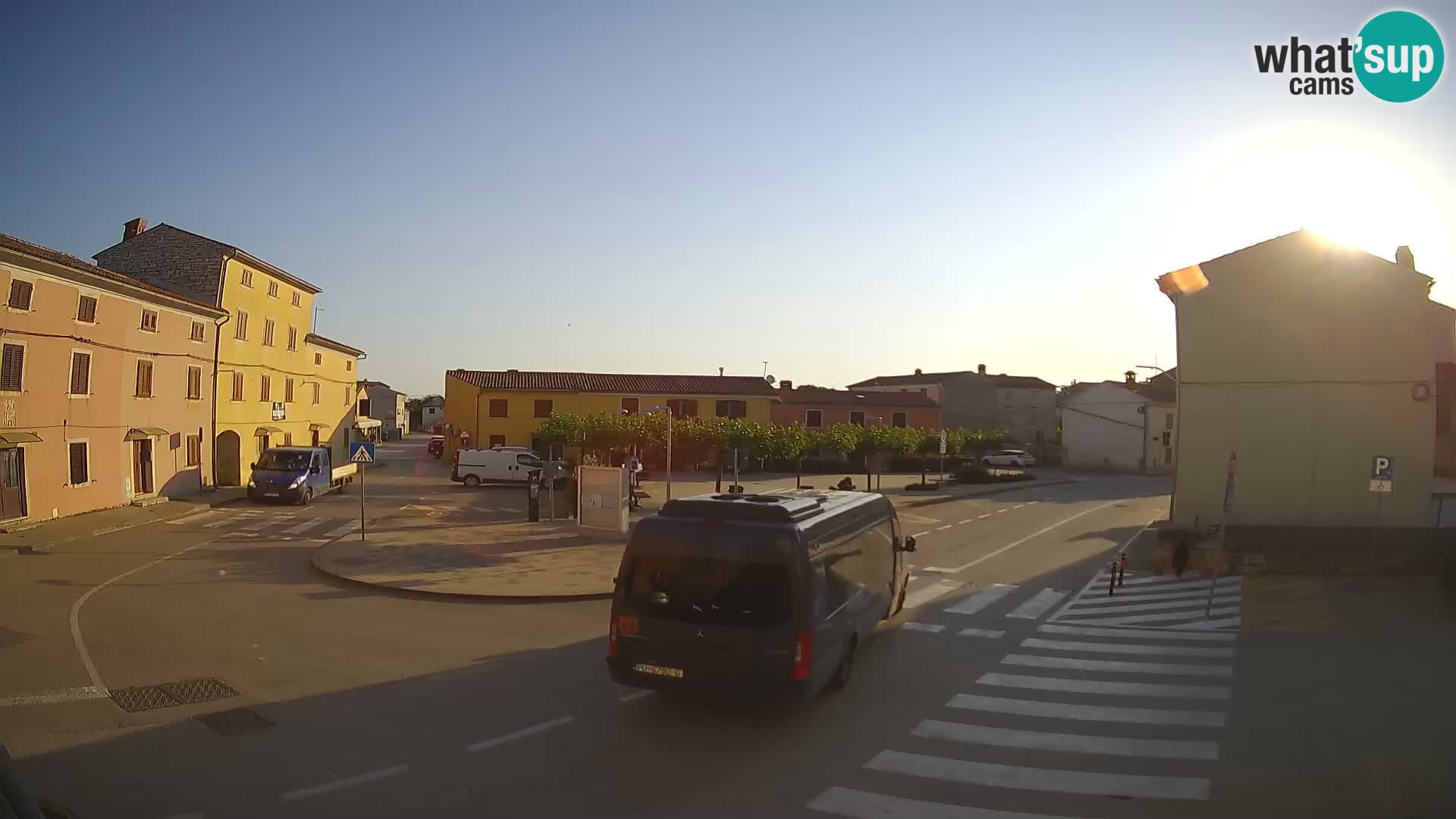 Bale Trg La Musa webcam – Istria – Croatia