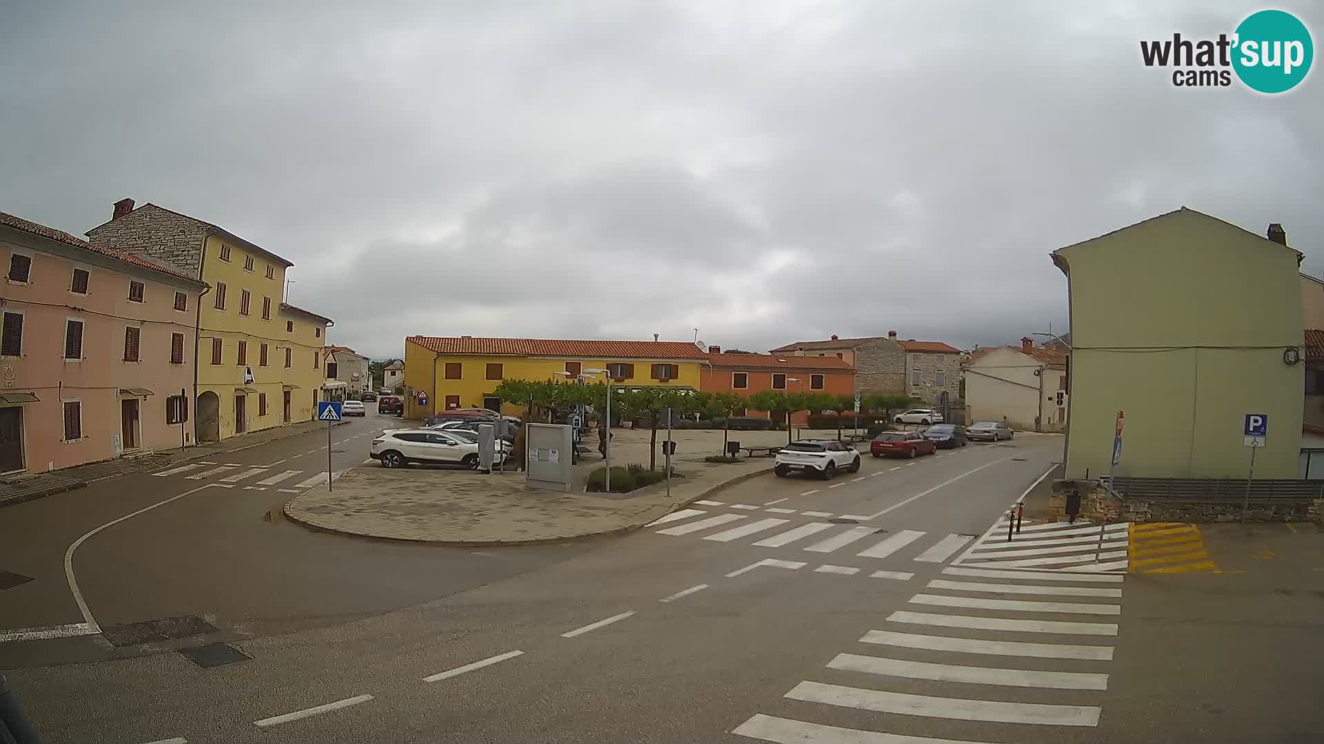 Bale, webcam de la plaza La Musa – Istria – Croacia
