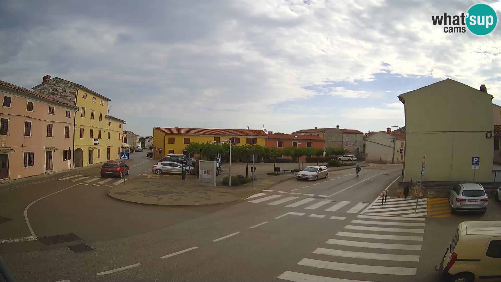 Bale, webcam de la plaza La Musa – Istria – Croacia