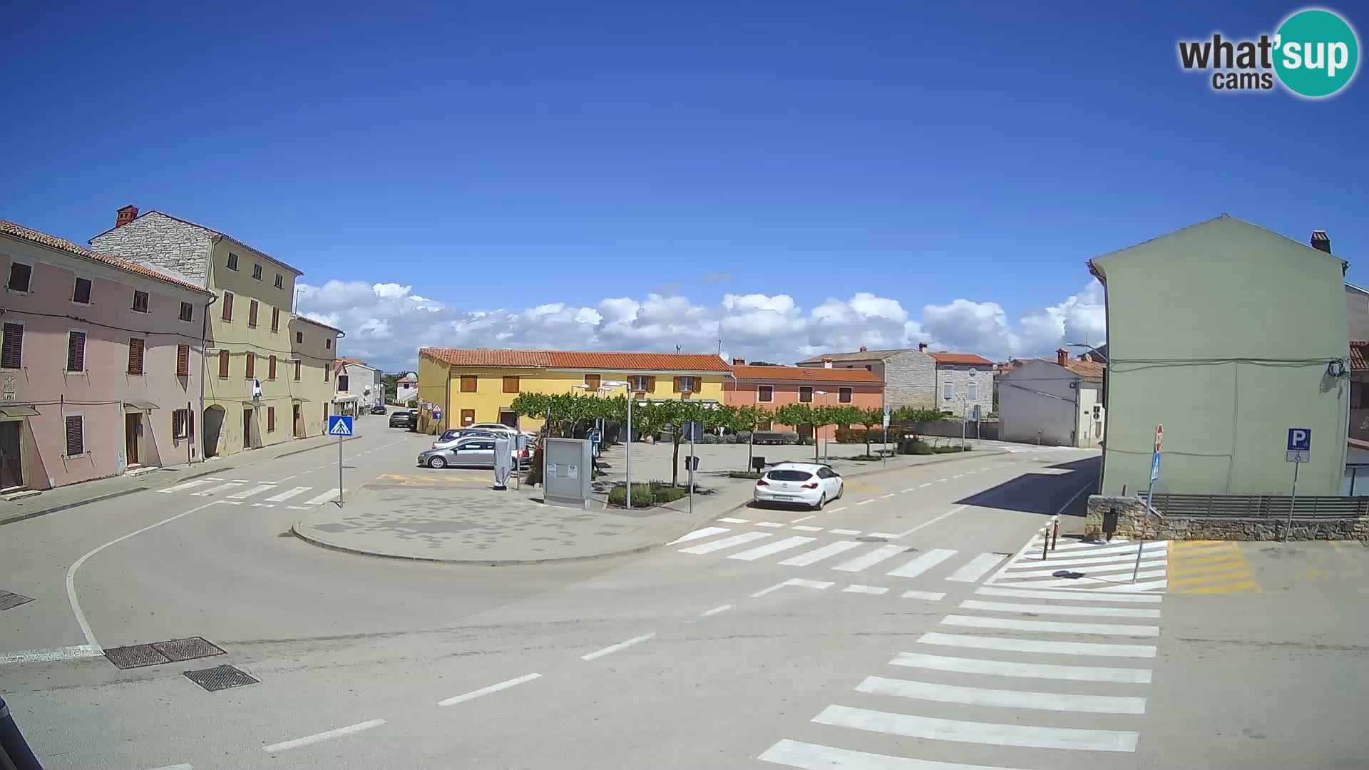 Bale Trg La Musa webcam – Istria – Croatia