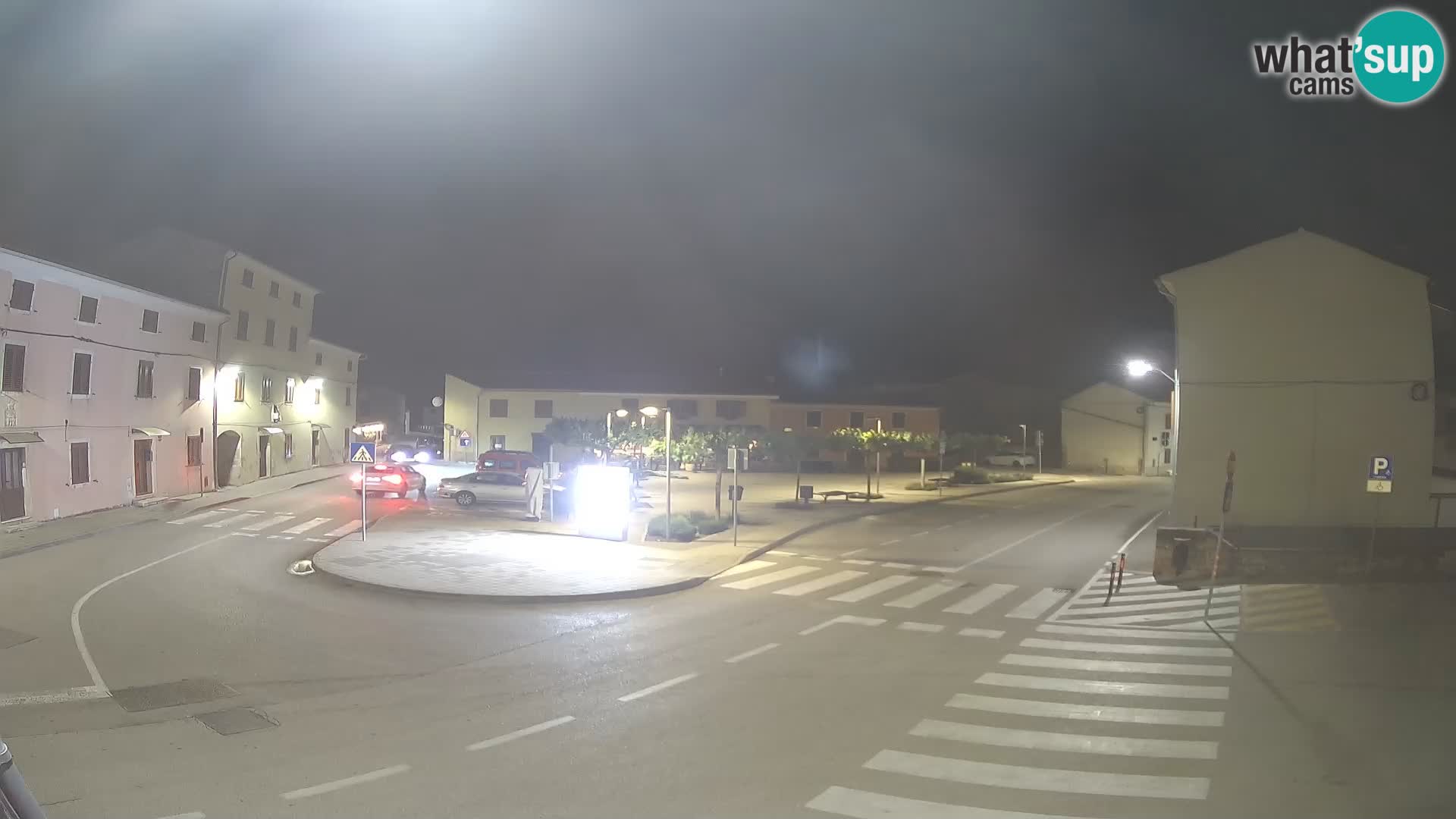 Bale, webcam de la plaza La Musa – Istria – Croacia