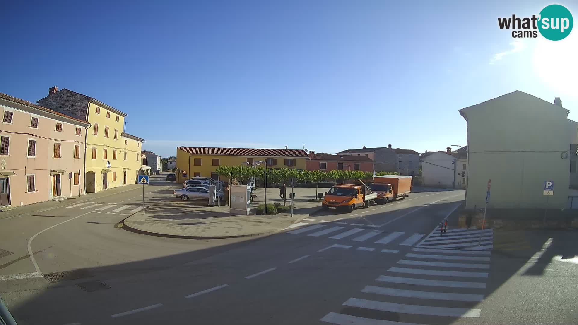 Bale Trg La Musa spletna kamera – Istra – Hrvaška