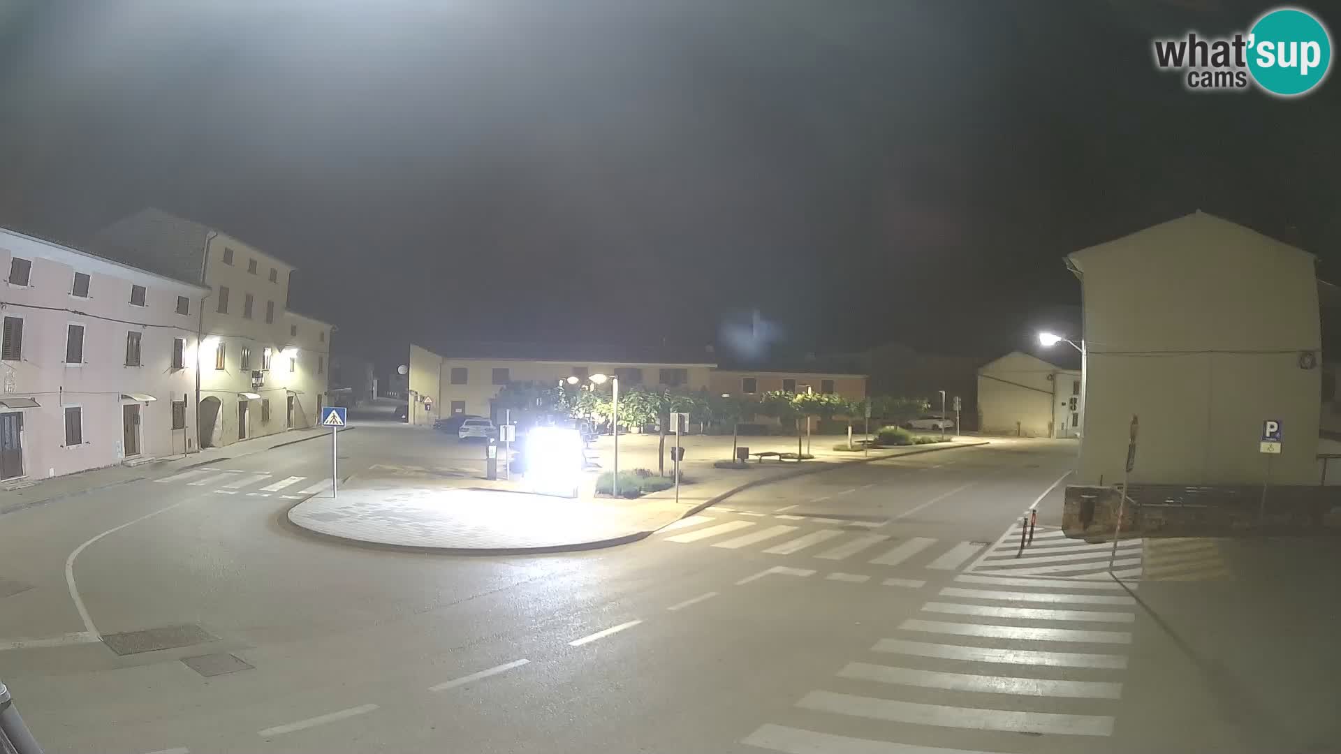 Bale Trg La Musa webcam – Istria – Croatia