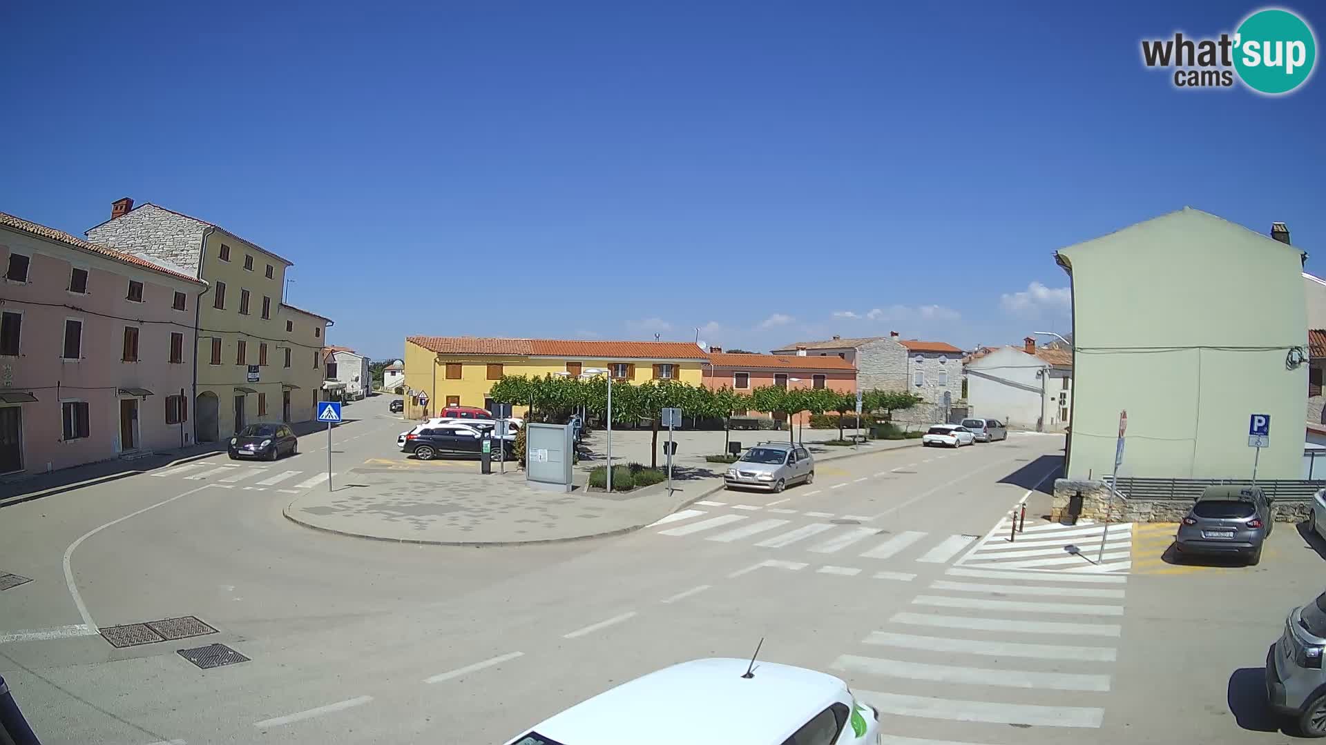 Bale, webcam de la plaza La Musa – Istria – Croacia