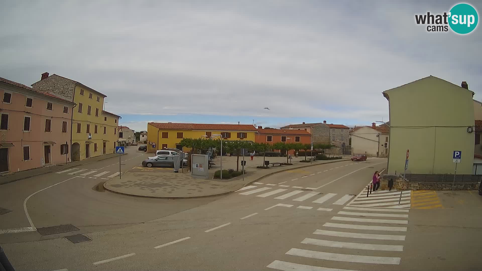 Bale, webcam de la plaza La Musa – Istria – Croacia
