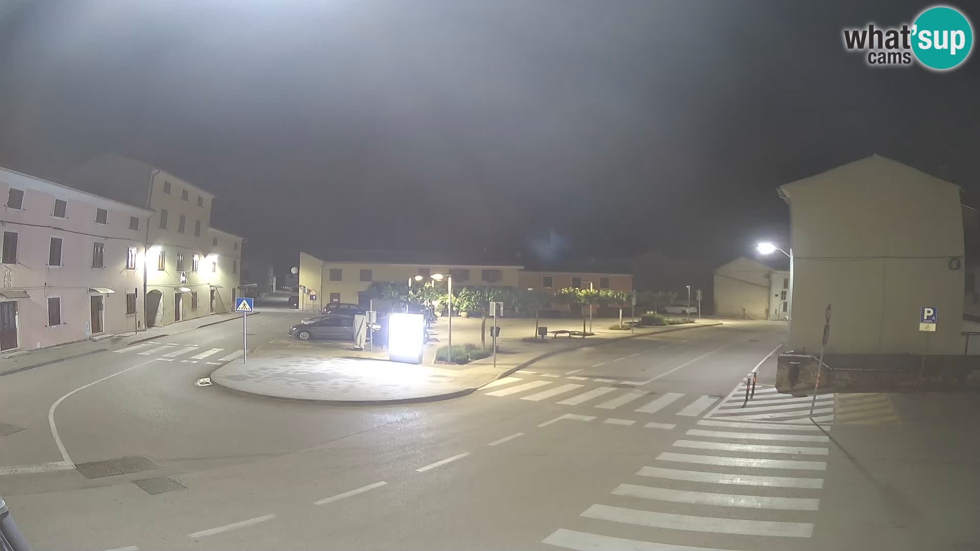 Bale, webcam de la plaza La Musa – Istria – Croacia