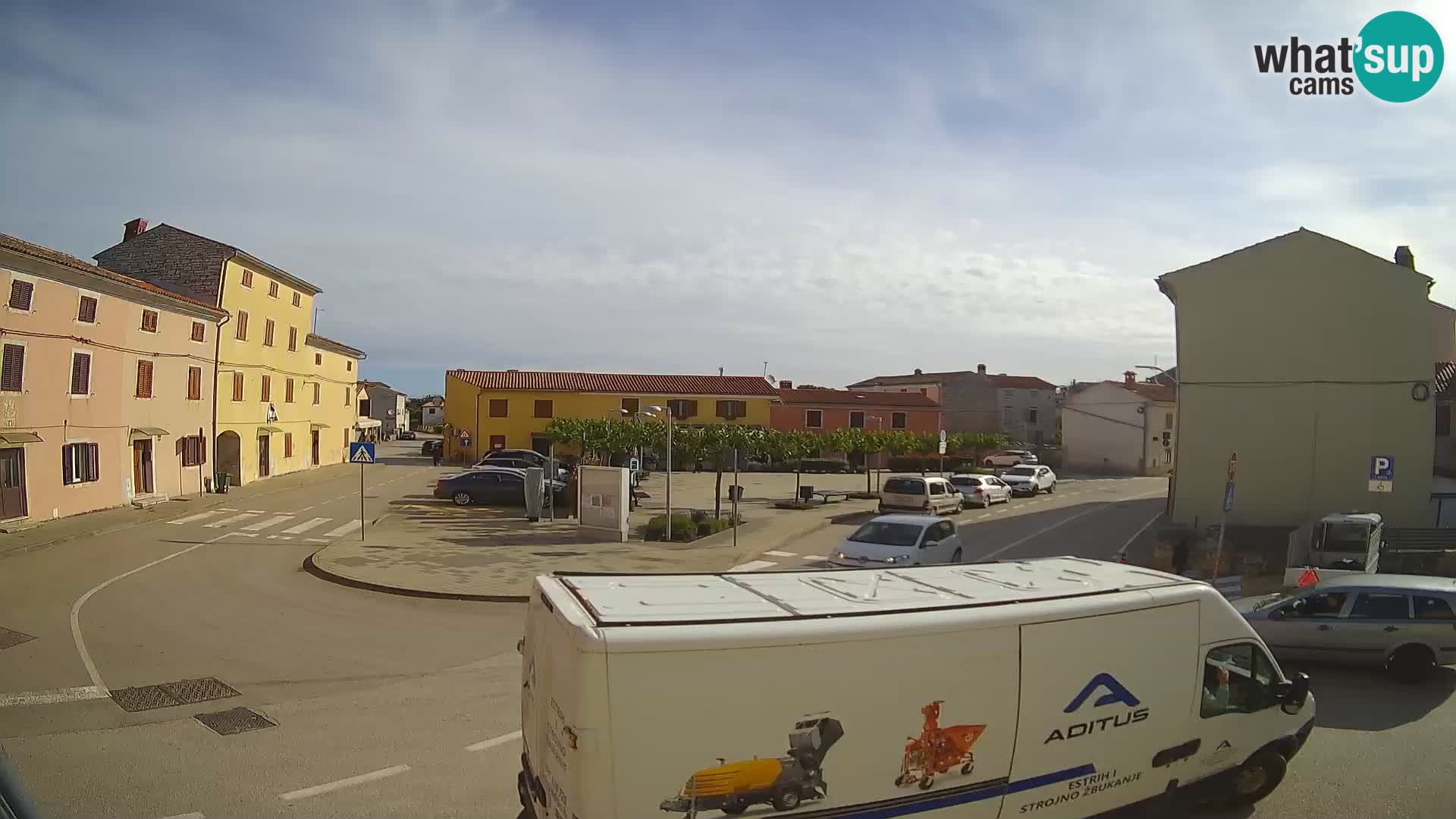 Bale Trg La Musa webcam – Istria – Croatia