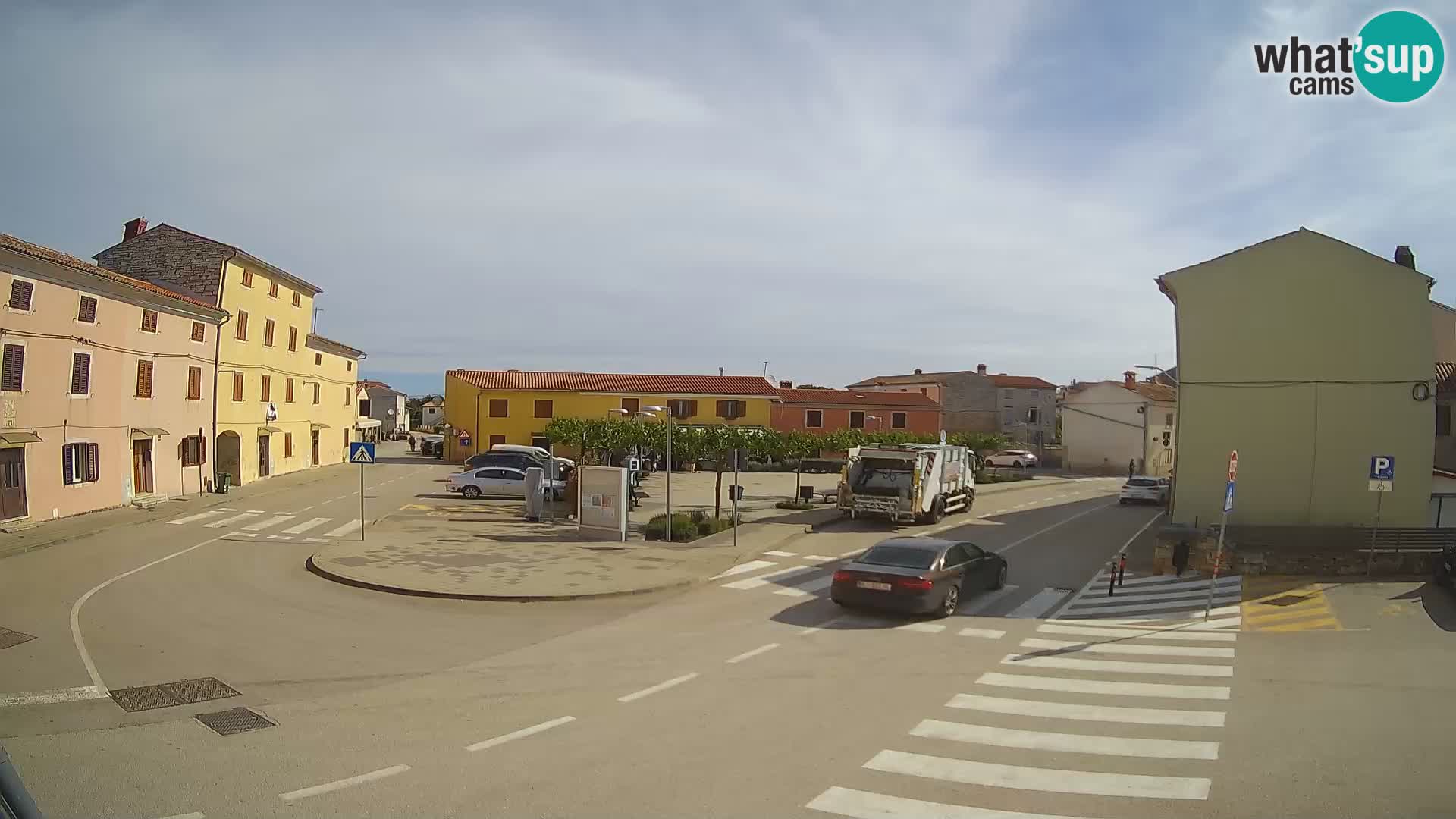 Bale Trg La Musa webcam – Istria – Croatia