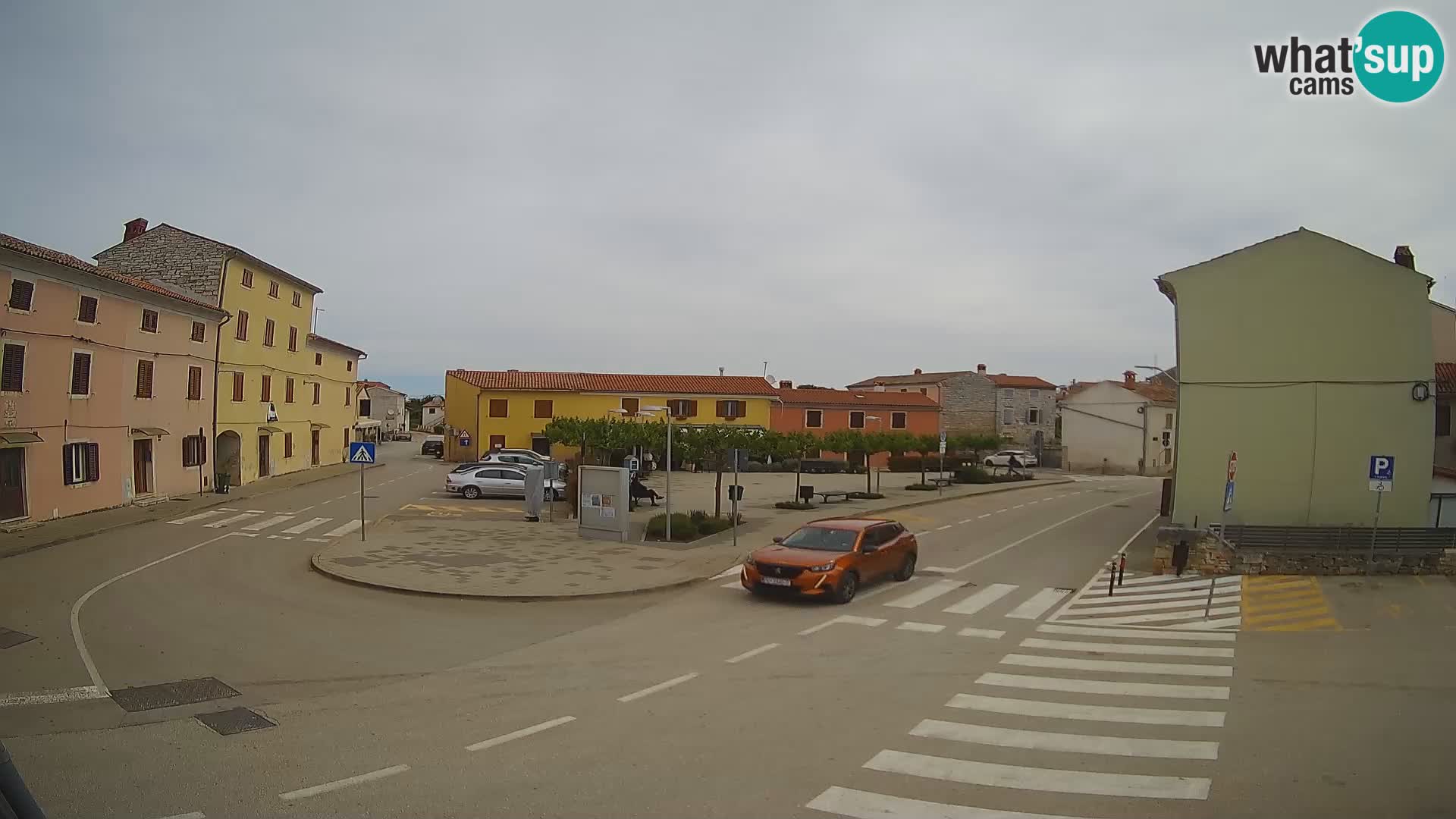 Bale, webcam de la plaza La Musa – Istria – Croacia