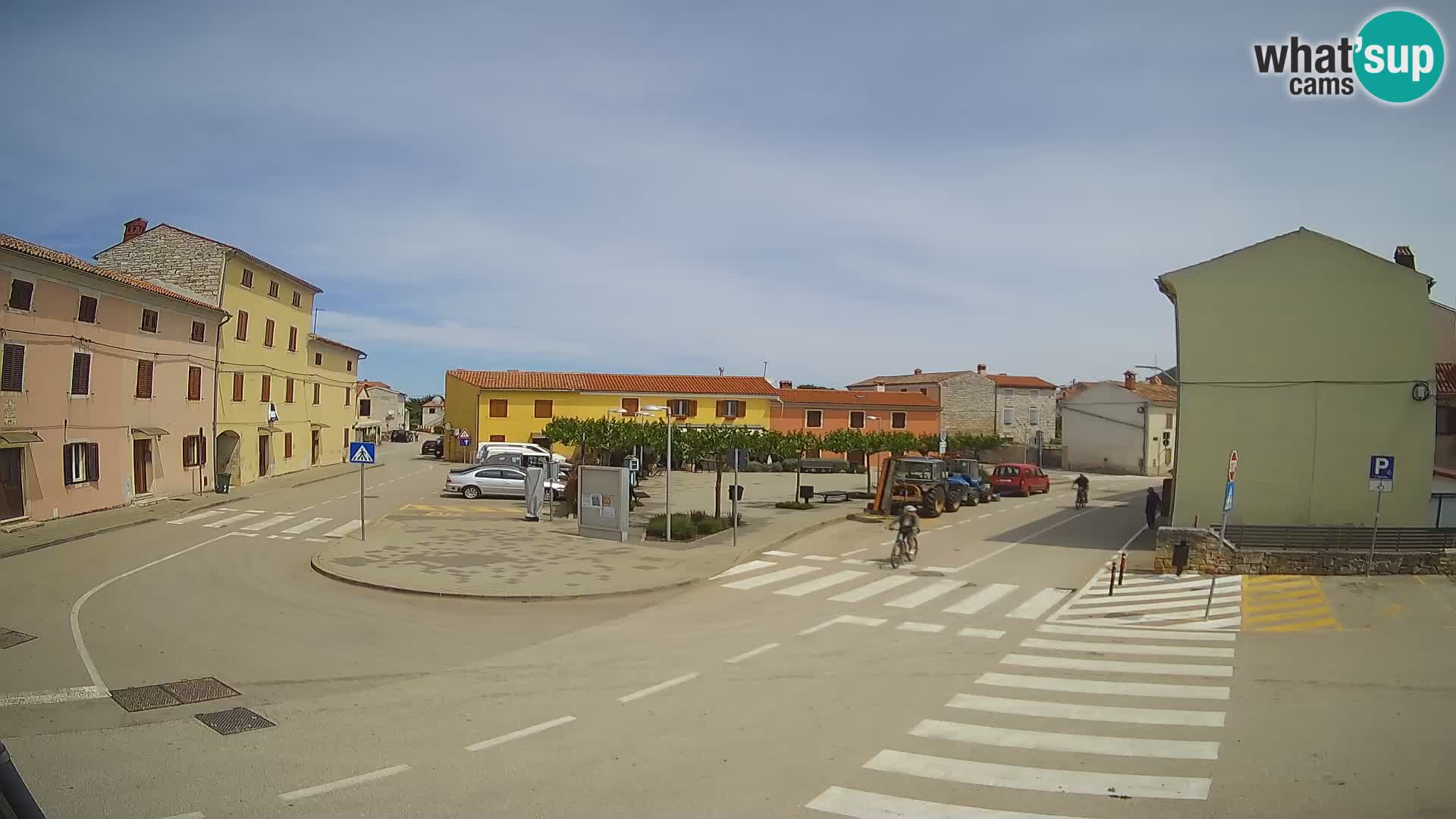 Bale, webcam de la place La Musa – Istrie – Croatie