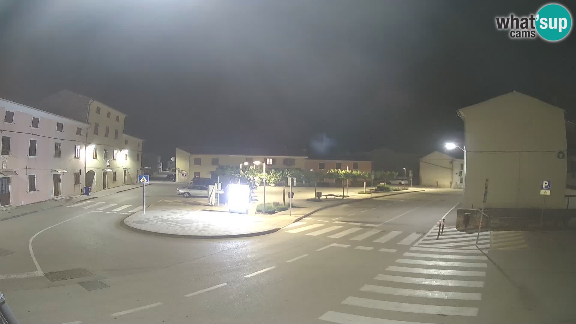 Bale, webcam de la plaza La Musa – Istria – Croacia