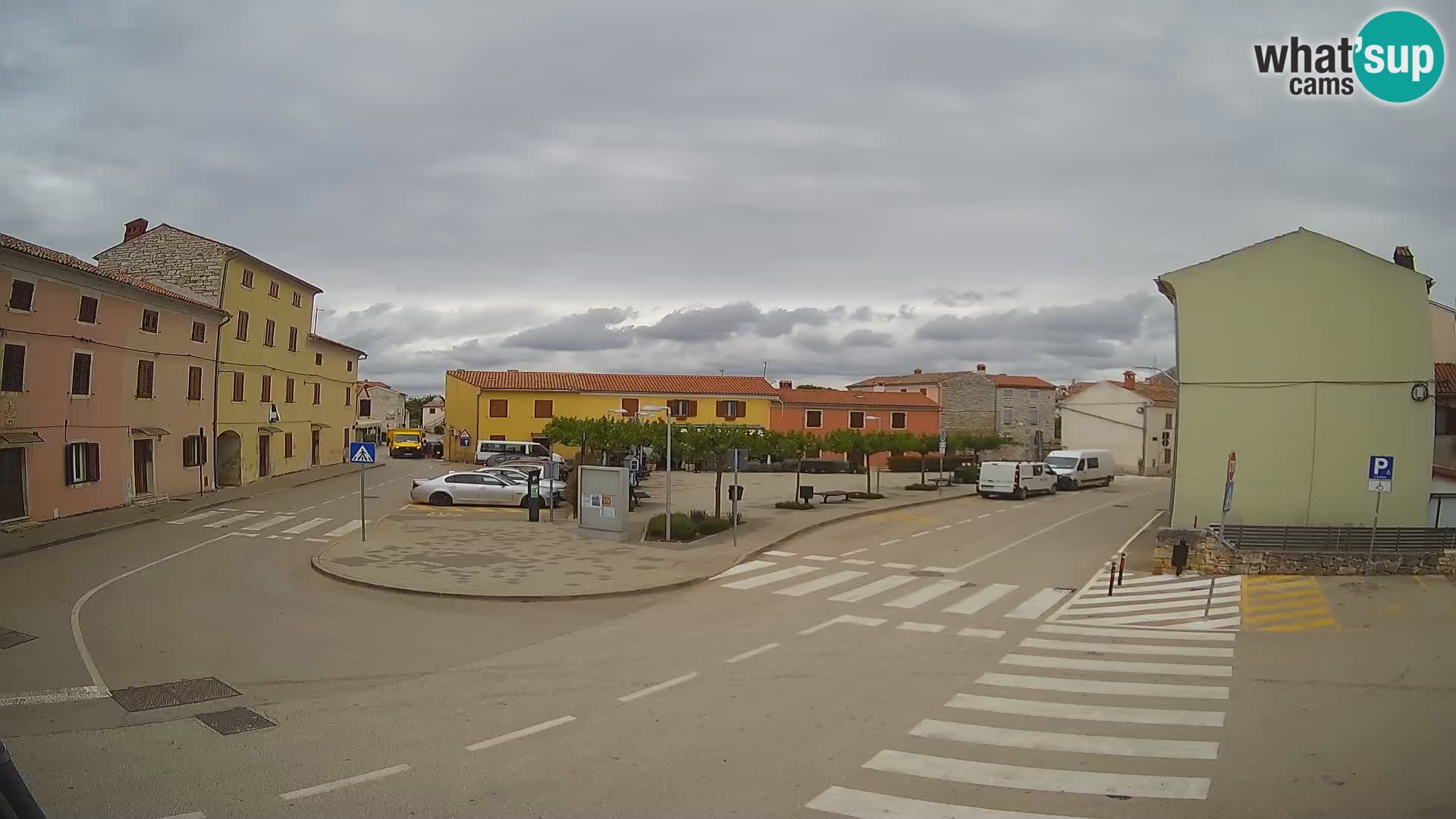 Bale, webcam de la plaza La Musa – Istria – Croacia