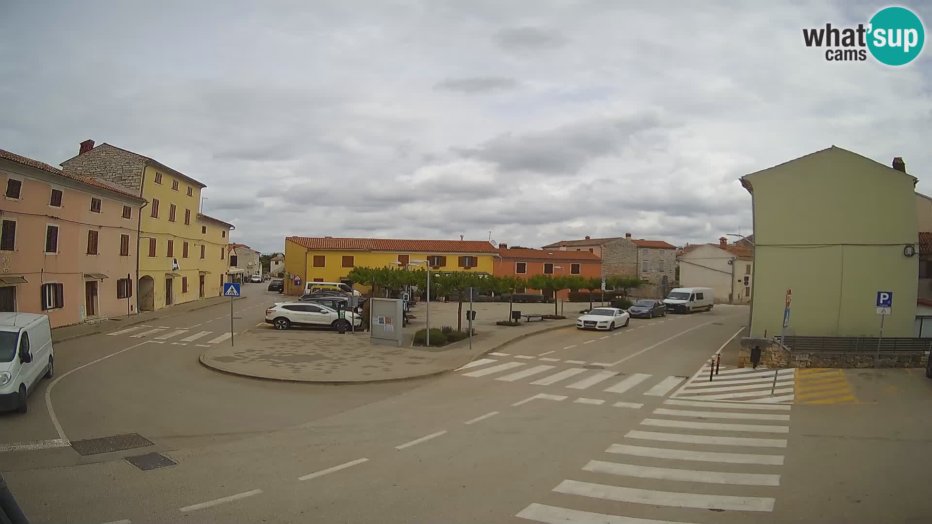 Bale Trg La Musa webcam – Istria – Croatia