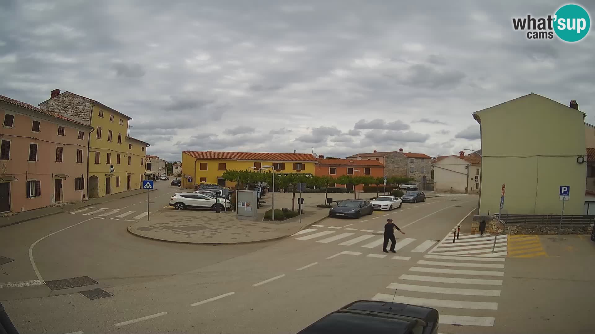 Bale, webcam de la plaza La Musa – Istria – Croacia