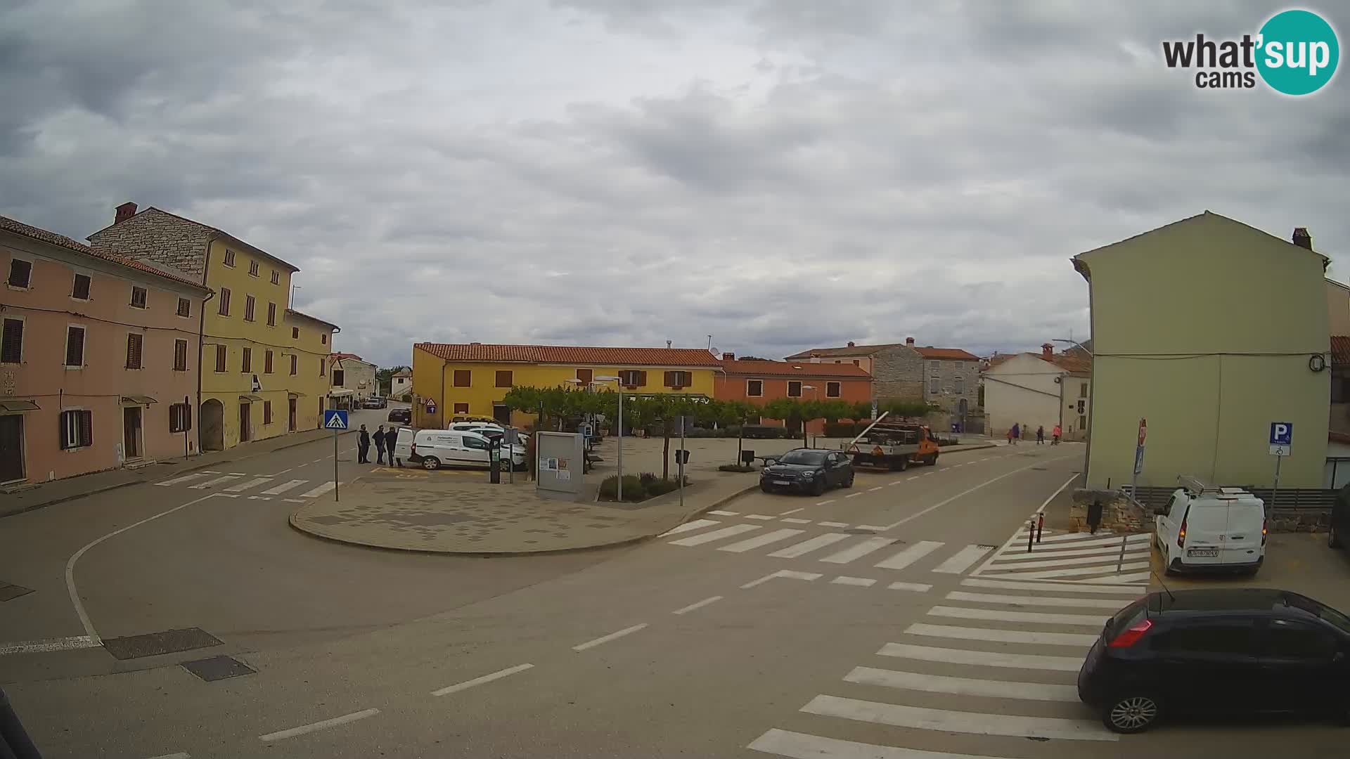 Bale, webcam de la plaza La Musa – Istria – Croacia