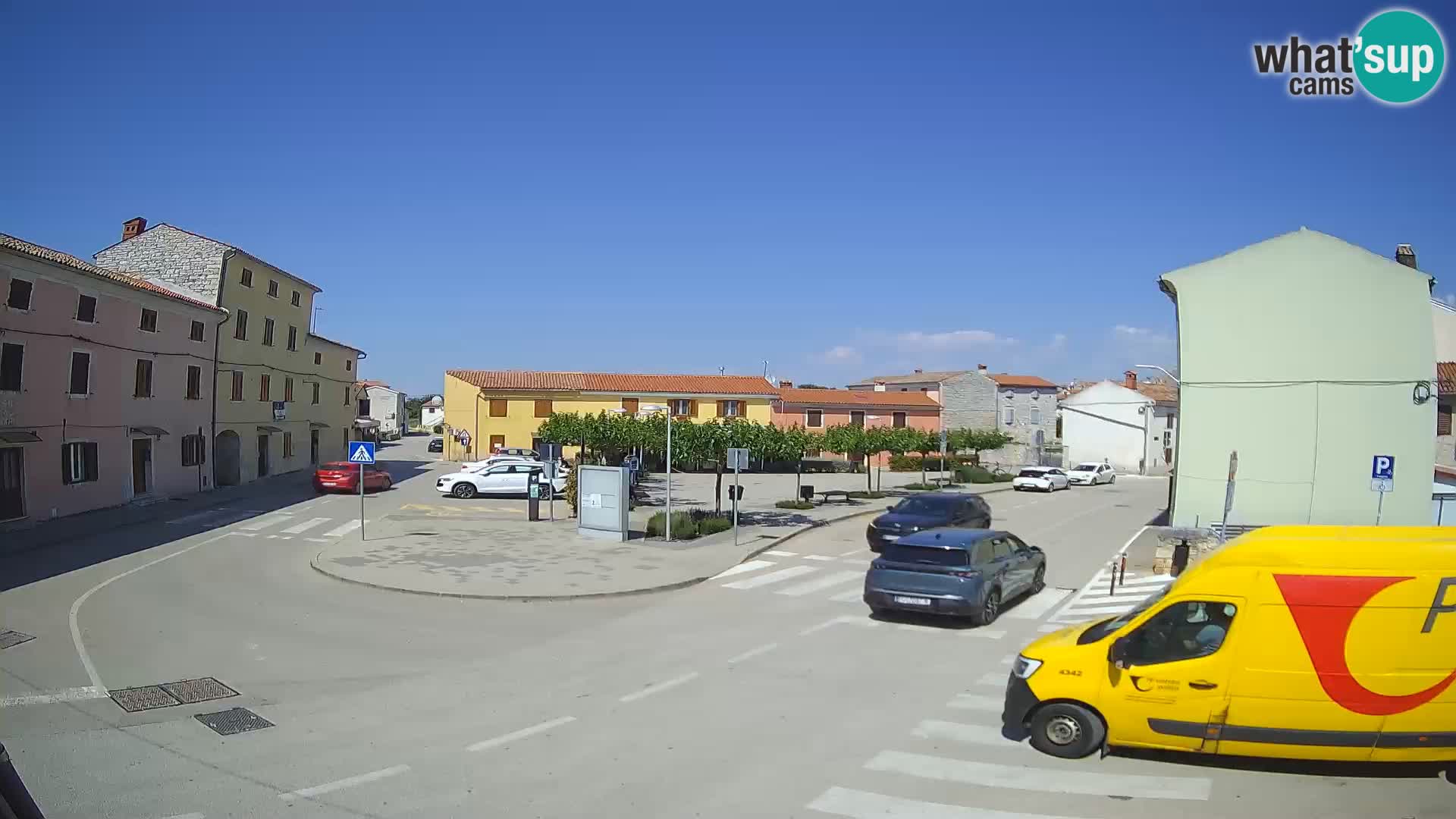 Bale Trg La Musa webcam – Istria – Croatia