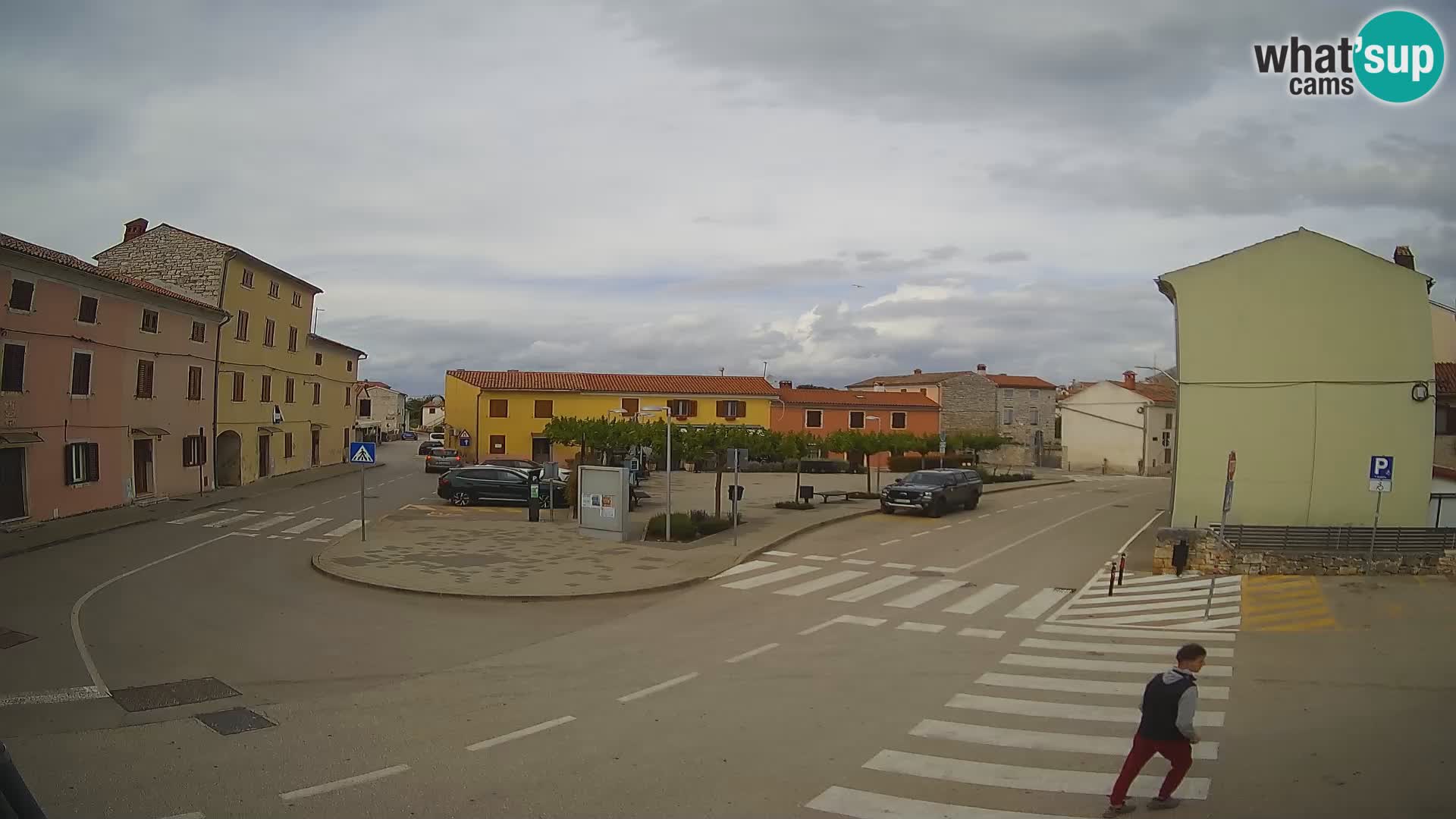 Bale, webcam de la plaza La Musa – Istria – Croacia
