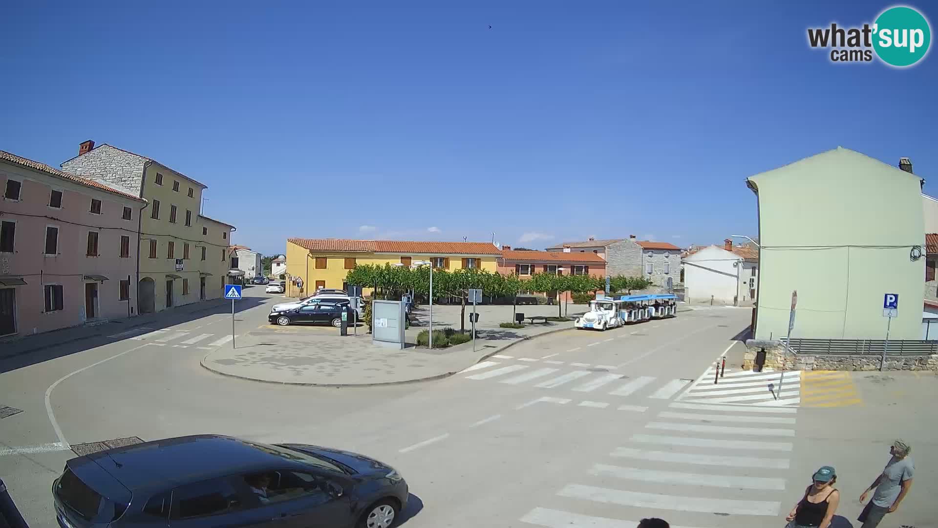 Bale Trg La Musa webcam – Istria – Croatia